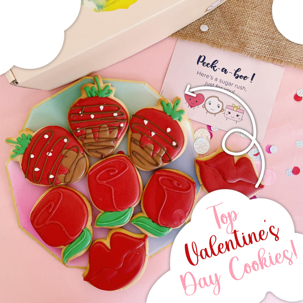 Love Is In The Air - Valentine's Day Cookies