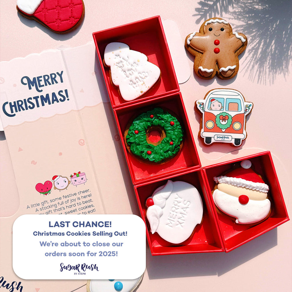 🍪Last Chance To Order Personalised Christmas Biscuits Australia-wide For 2025!