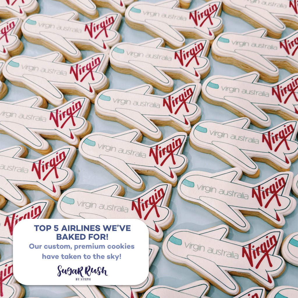 Top 5 Airline Brands We've Made Custom Cookies For | Logo, Branded Cookies Australia-Wide