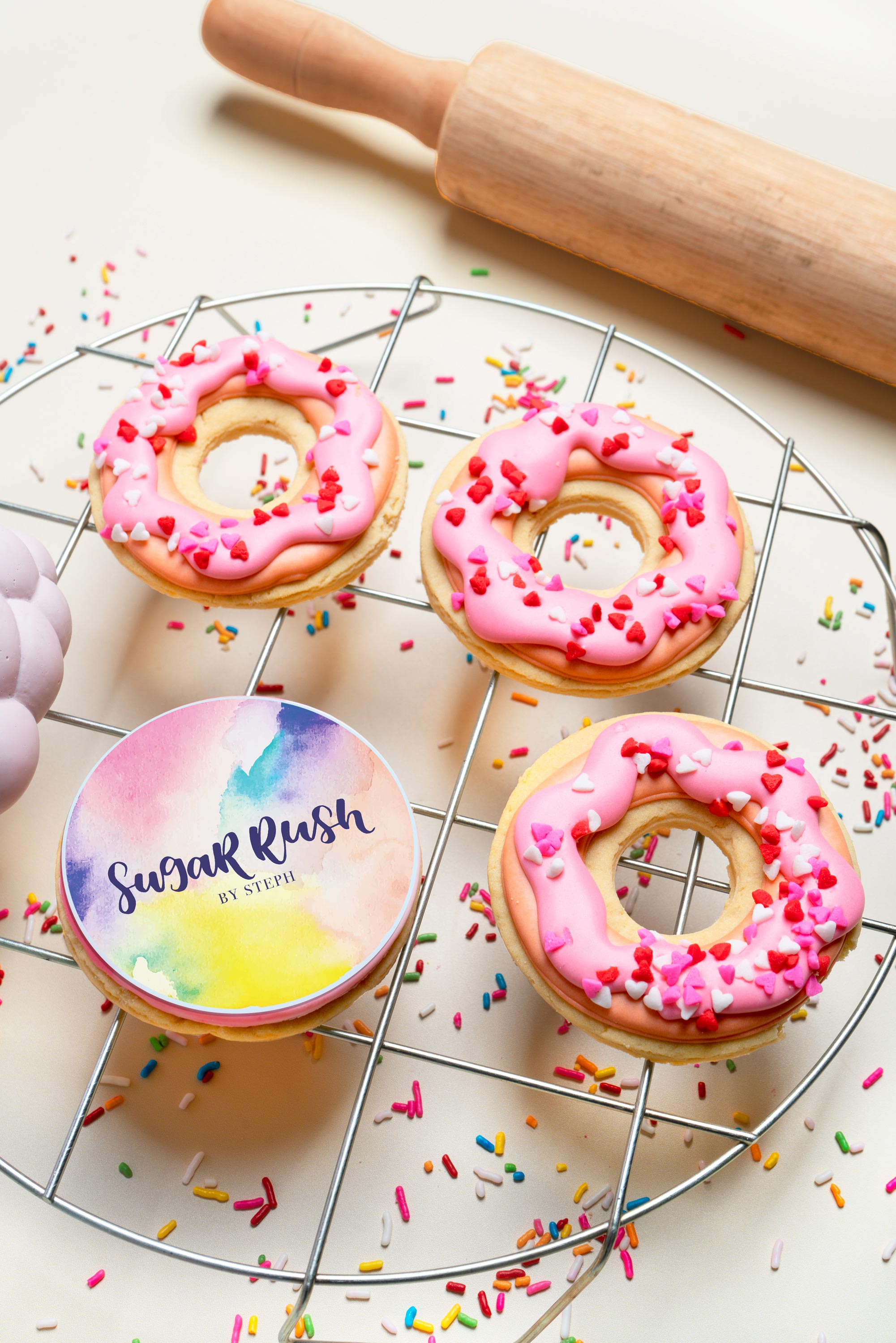 Sugar Rush by Steph Custom Cookies Online Delivery Australia-Wide