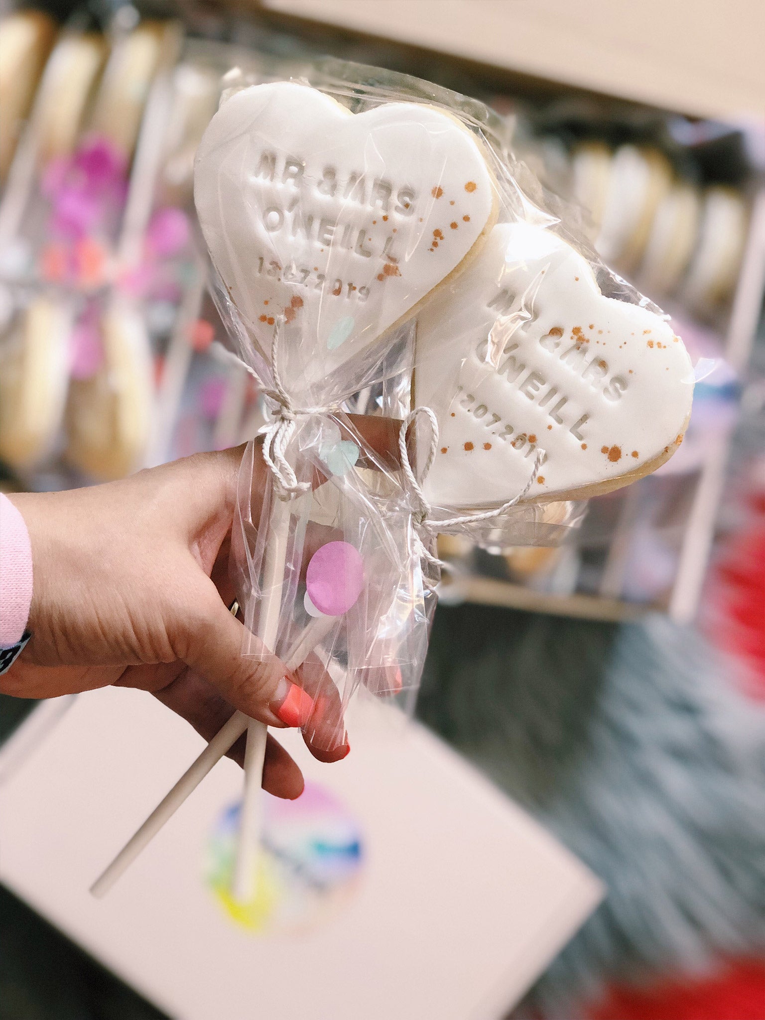 Heart-Shaped Cookie Pops | Creative Valentine's Day Gifts - Sugar Rush by Steph
