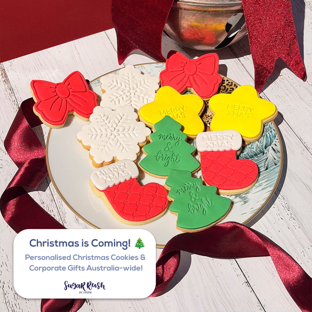 Christmas is Coming!🎄Personalised Christmas Cookies & Corporate Gifts Australia