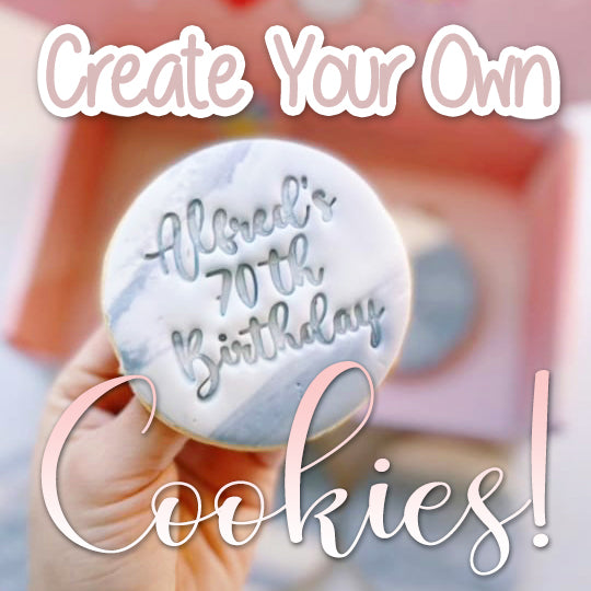 Custom Debossed Gift Cookies!