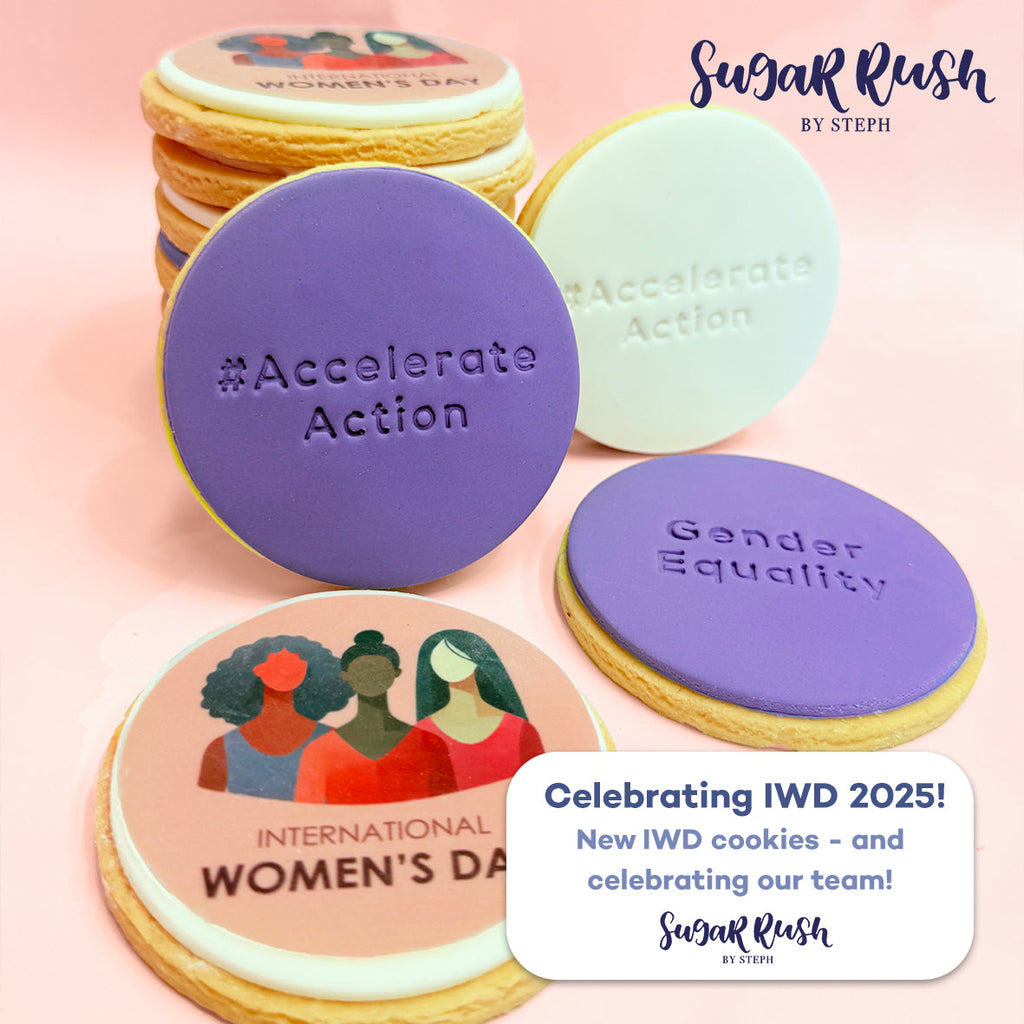 Celebrating IWD 2025 With International Women's Day 2025 Cookies!