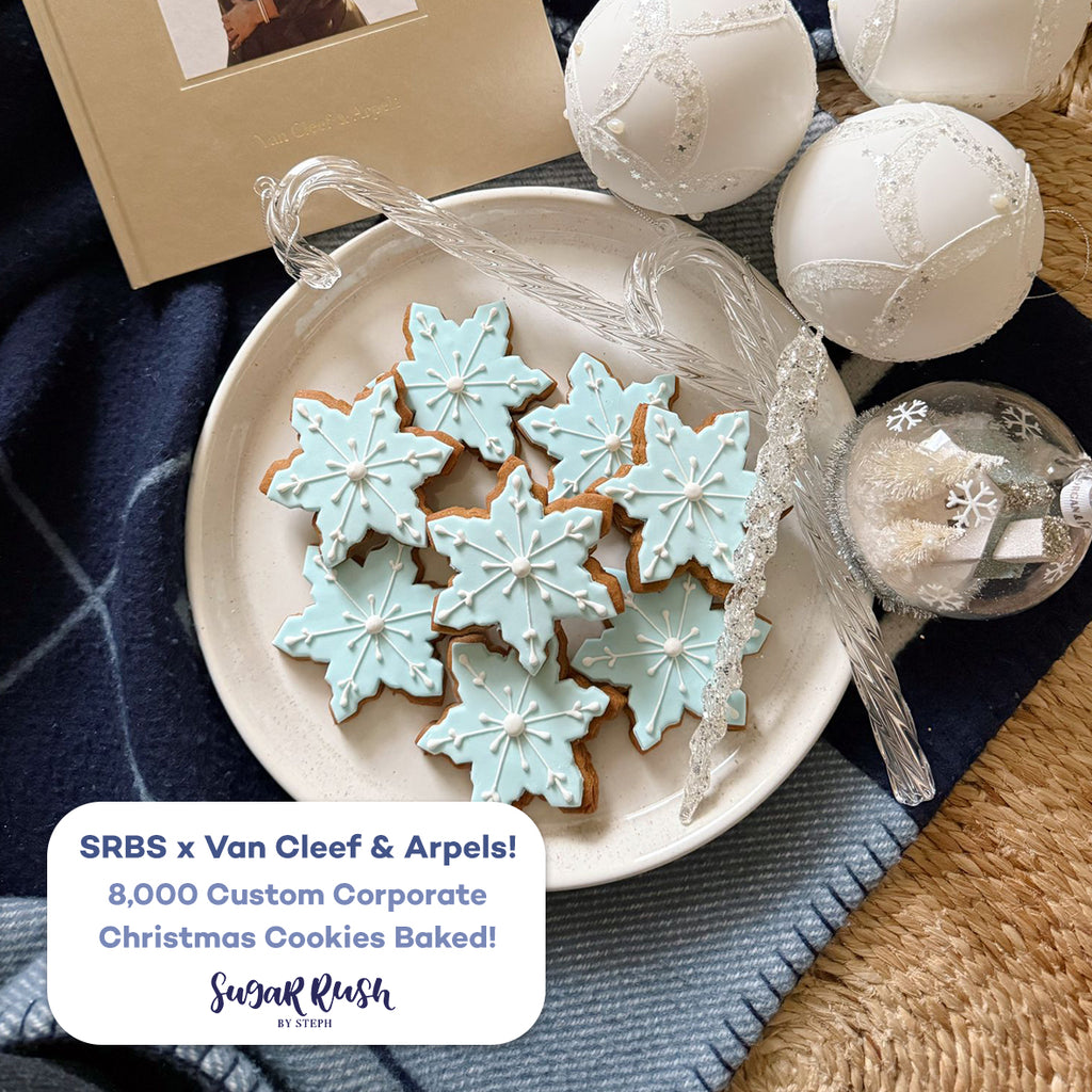 Christmas Corporate Cookies: 8,000 Custom Cookies for Van Cleef & Arpels Australia