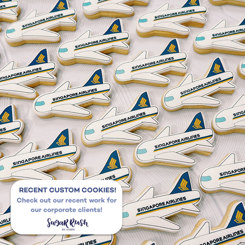 Sugar Rush by Steph's Recent Custom Cookies For Corporate Clients!