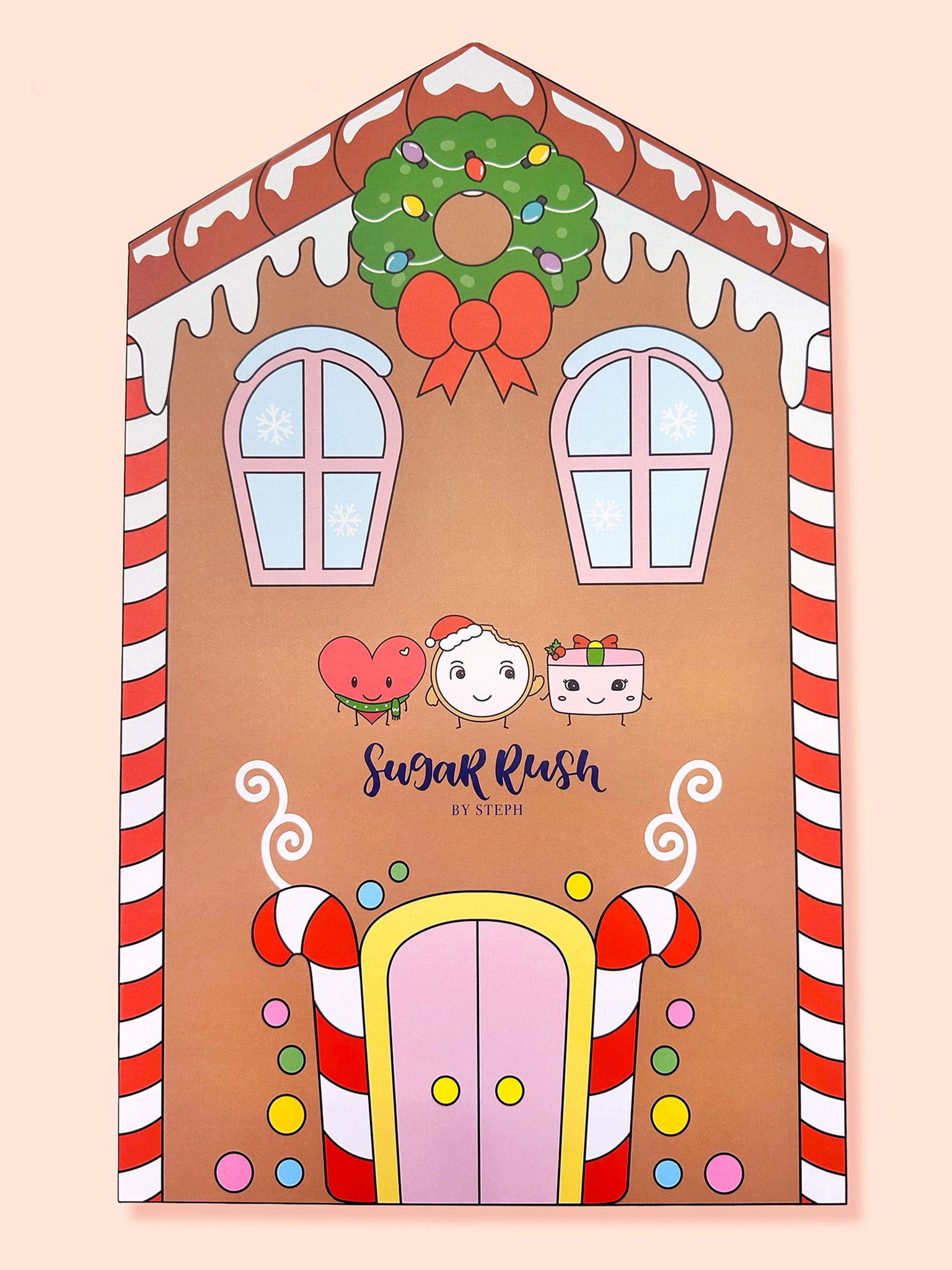 Christmas Cookies Unique Countdown Advent Calendar 2023 - Sugar Rush by Steph