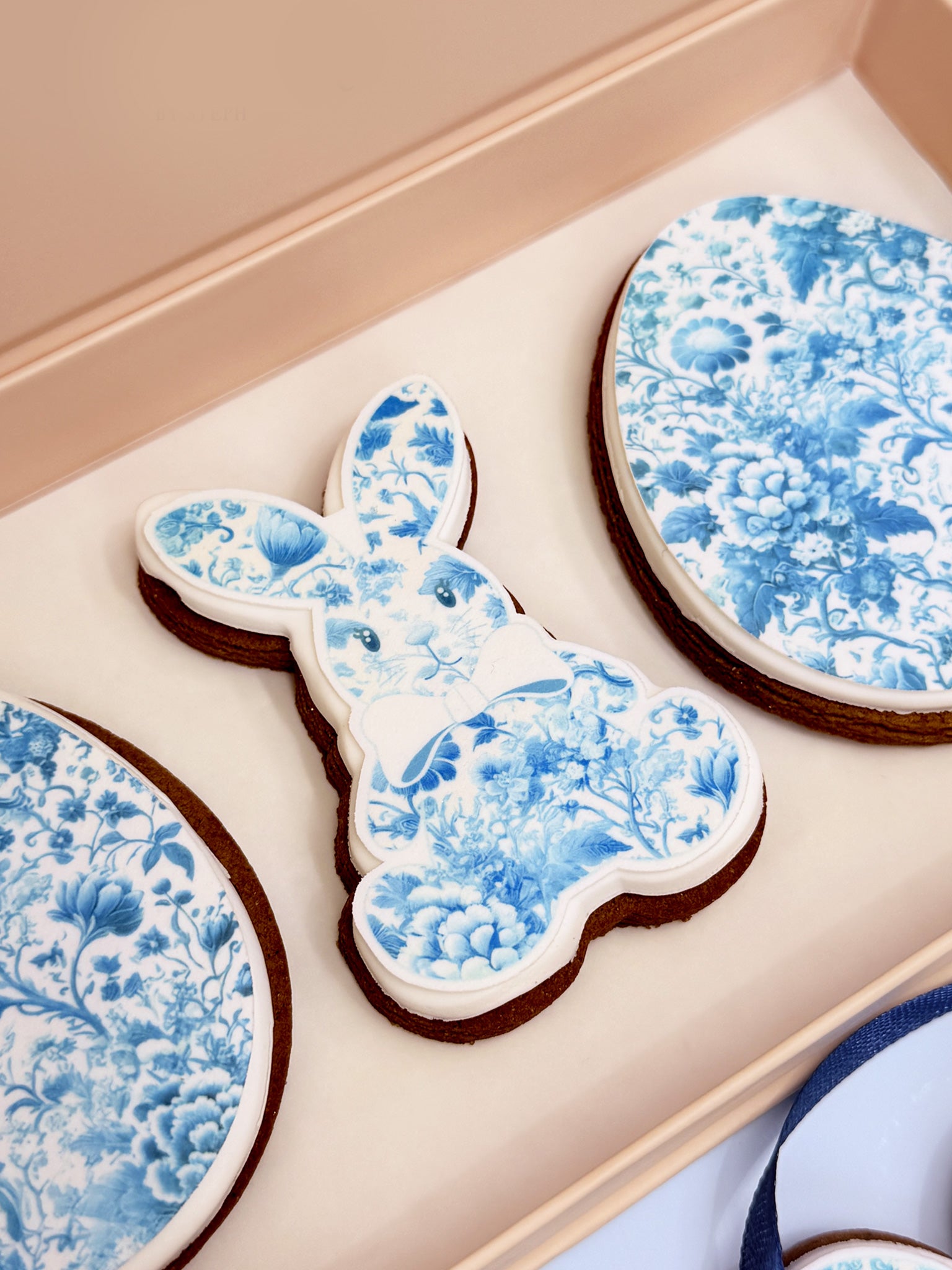 Floral Easter Bunny | Elegant Easter Cookies Near You Australia