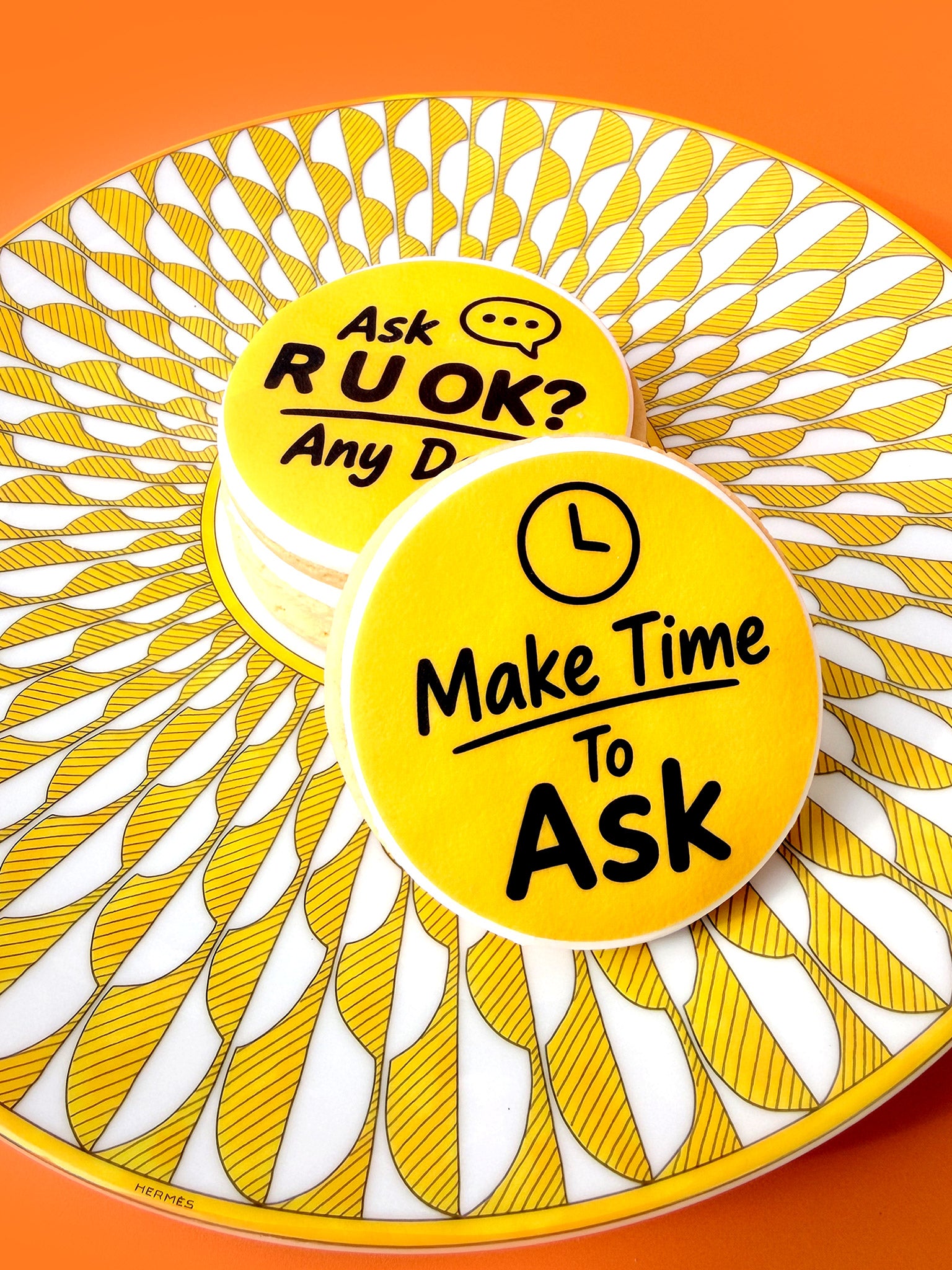 Ask R U OK? Any Day! - Edible Images | R U OK? Day 2026 Personalised Cookies
