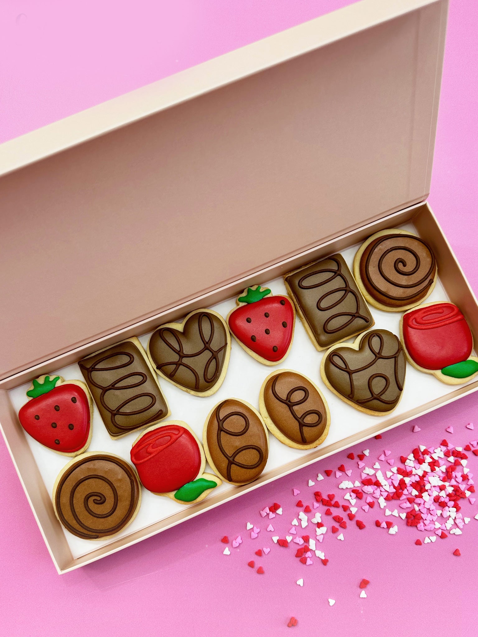 Chocolate Love | Sweet Valentine's Day Gifting Cookie Box, Order Cookies Online Australia - Sugar Rush by Steph