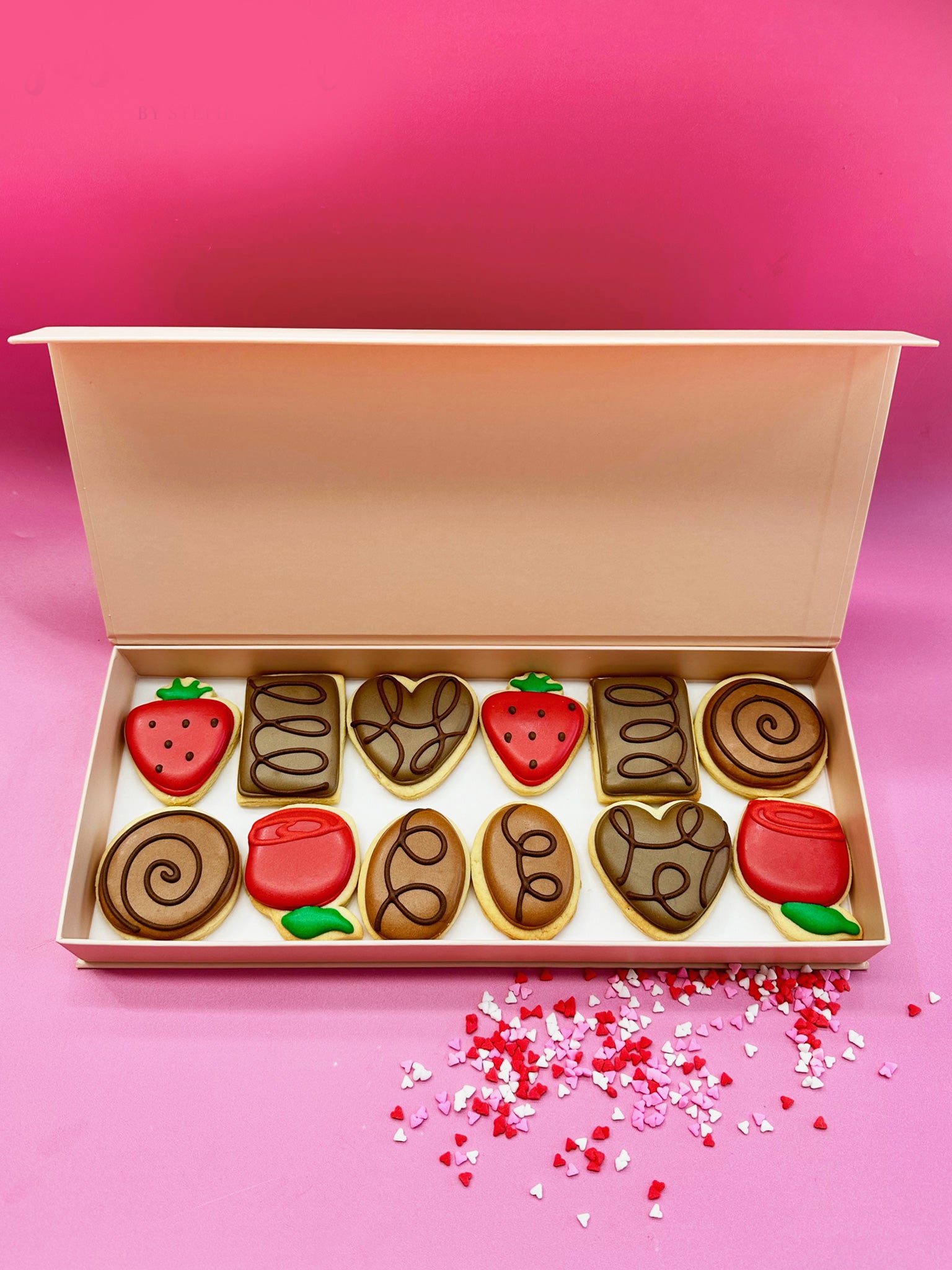Chocolate Love | Sweet Valentine's Day Gifting Cookie Box, Order Cookies Online Australia - Sugar Rush by Steph