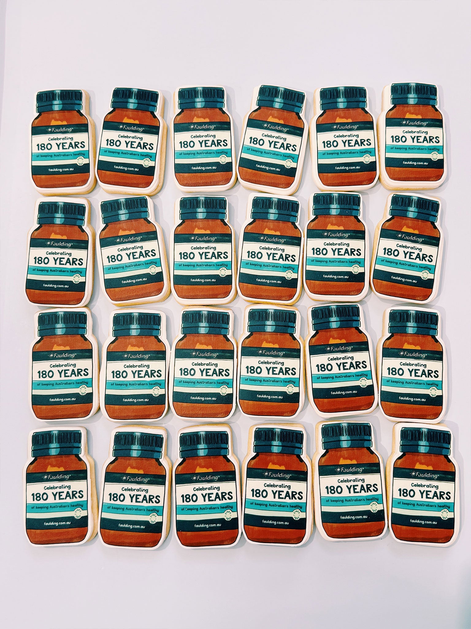 Custom Shape Cookies | Personalised Corporate Logo Cookies For Corporate Events