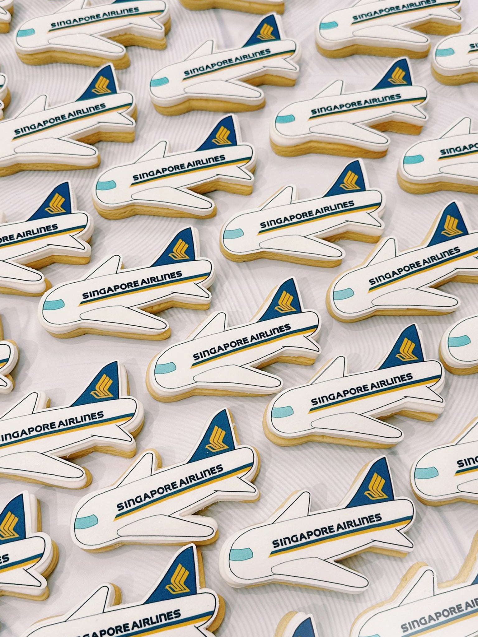 Custom Shape Cookies | Personalised Corporate Logo Cookies For Corporate Events