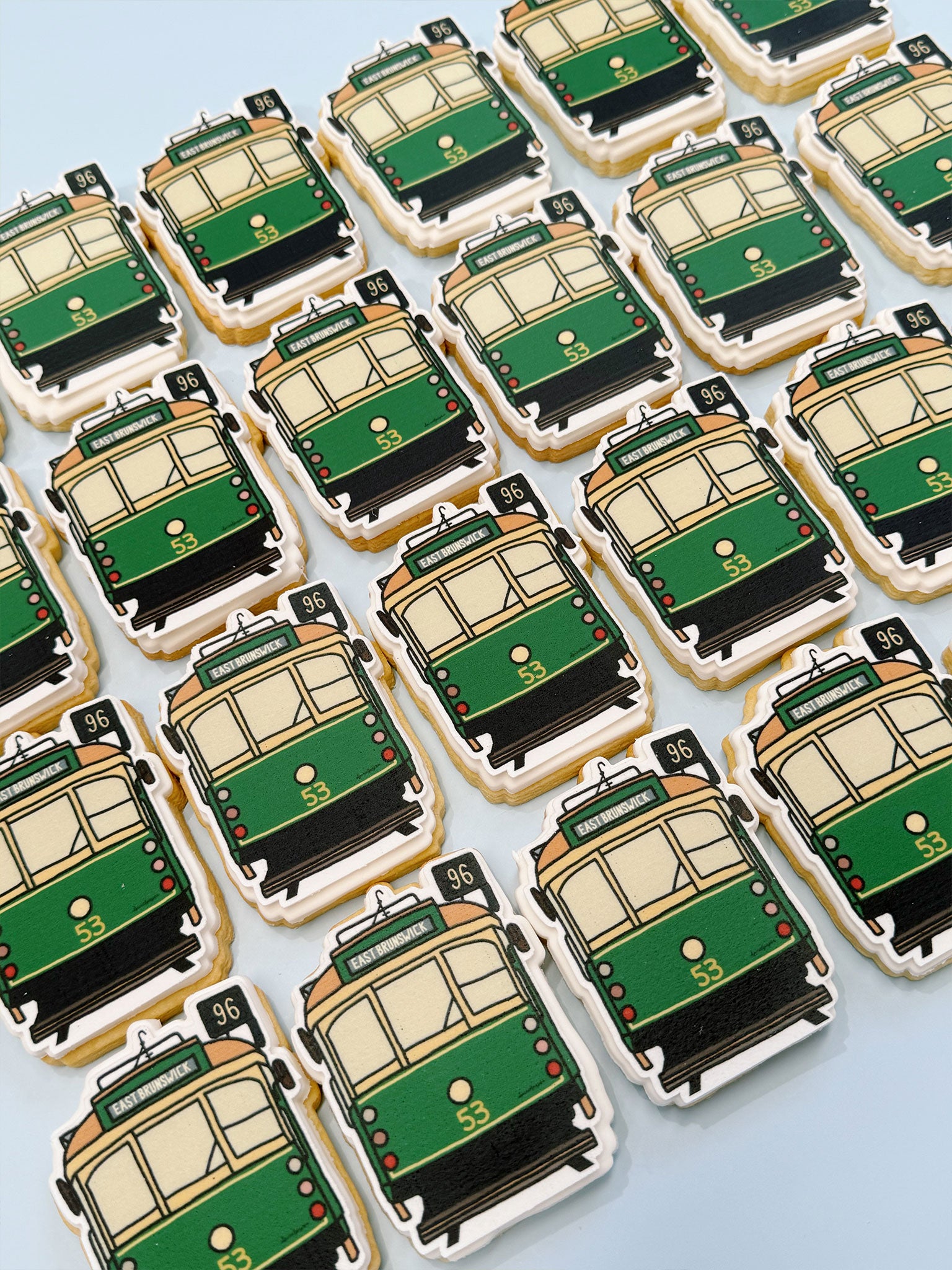 Custom Shape Cookies | Personalised Corporate Logo Cookies For Corporate Events