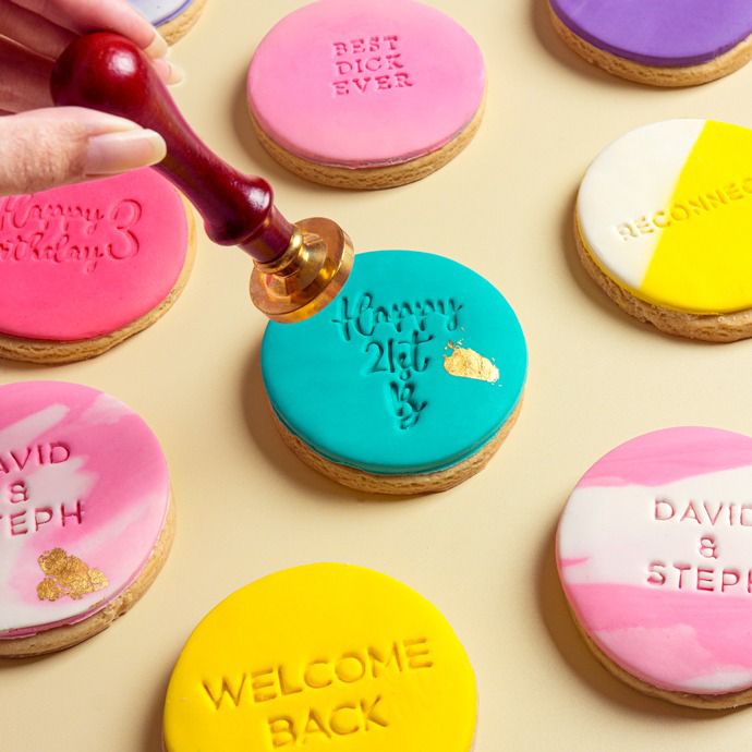 Sugar Rush by Steph Custom Stamped Cookies Boxes Delivery Australia-wide Sugar Rush by Steph