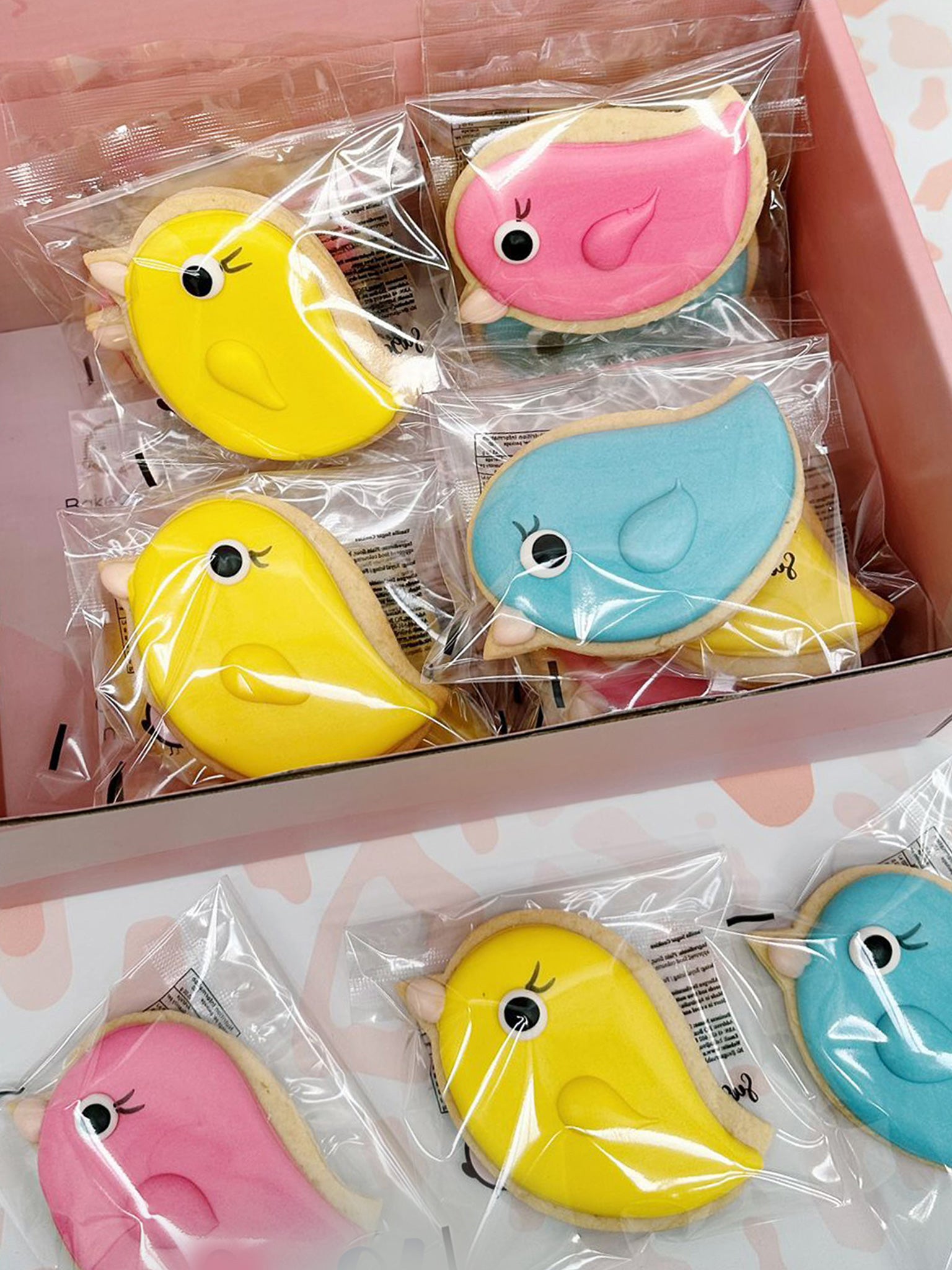 Colourful Baby Bird Animal Cookies - Sugar Rush by Steph