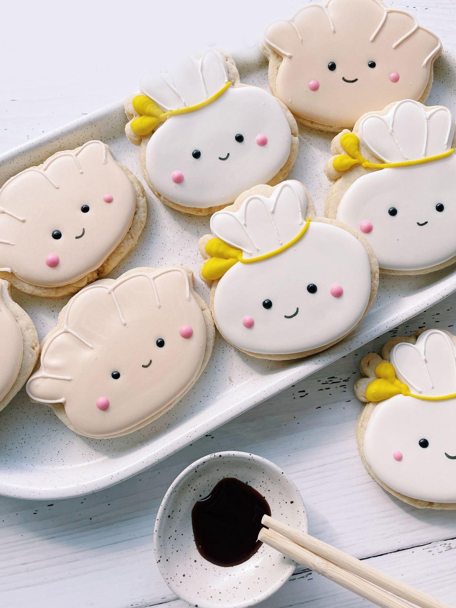 Dainty Dumplings | Cute Asian Dim-Sum Dumpling Cookies - Sugar Rush by Steph