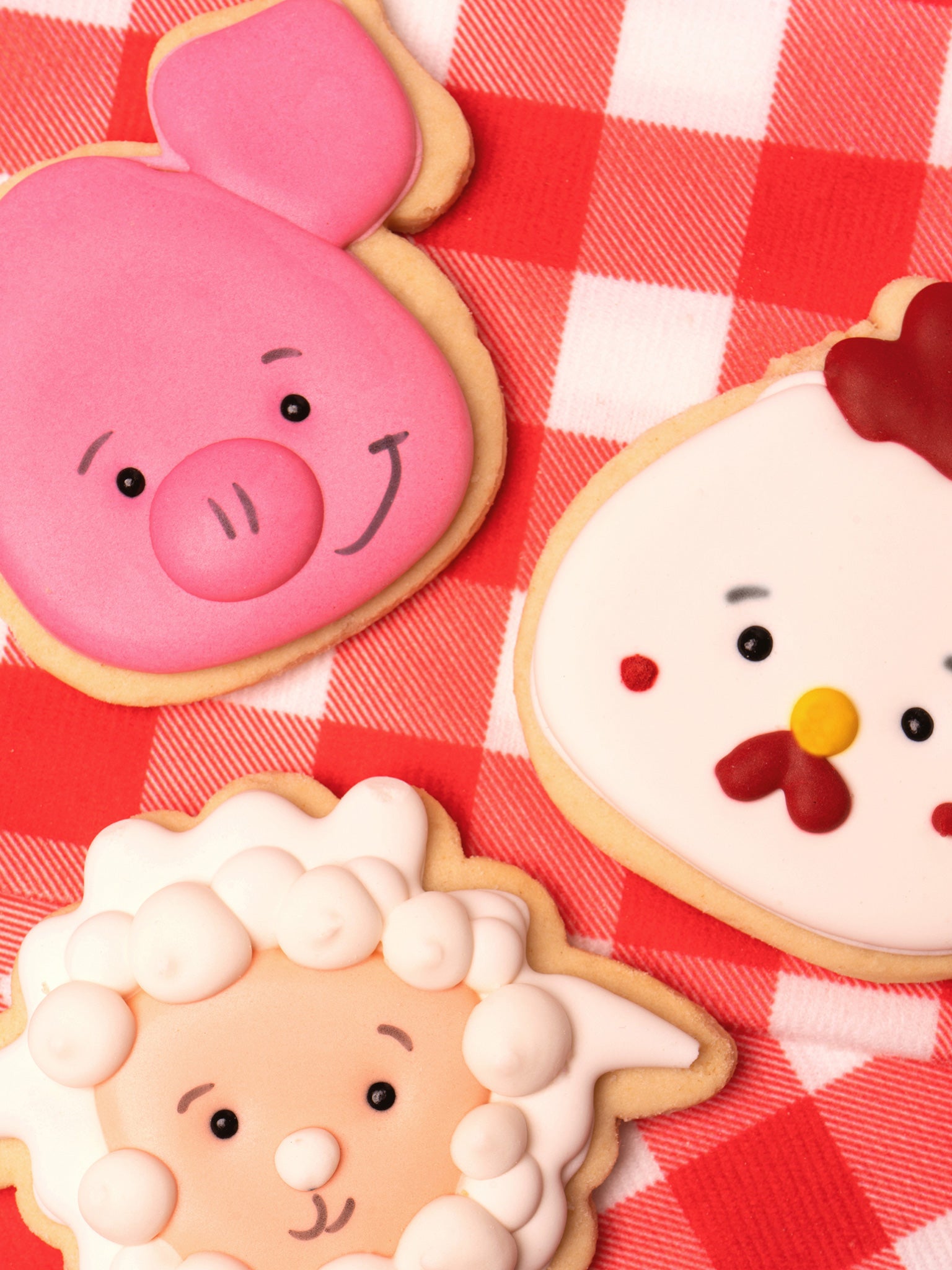 Farm Friends | Cute Kids Farm Animal Cookie Party Favours