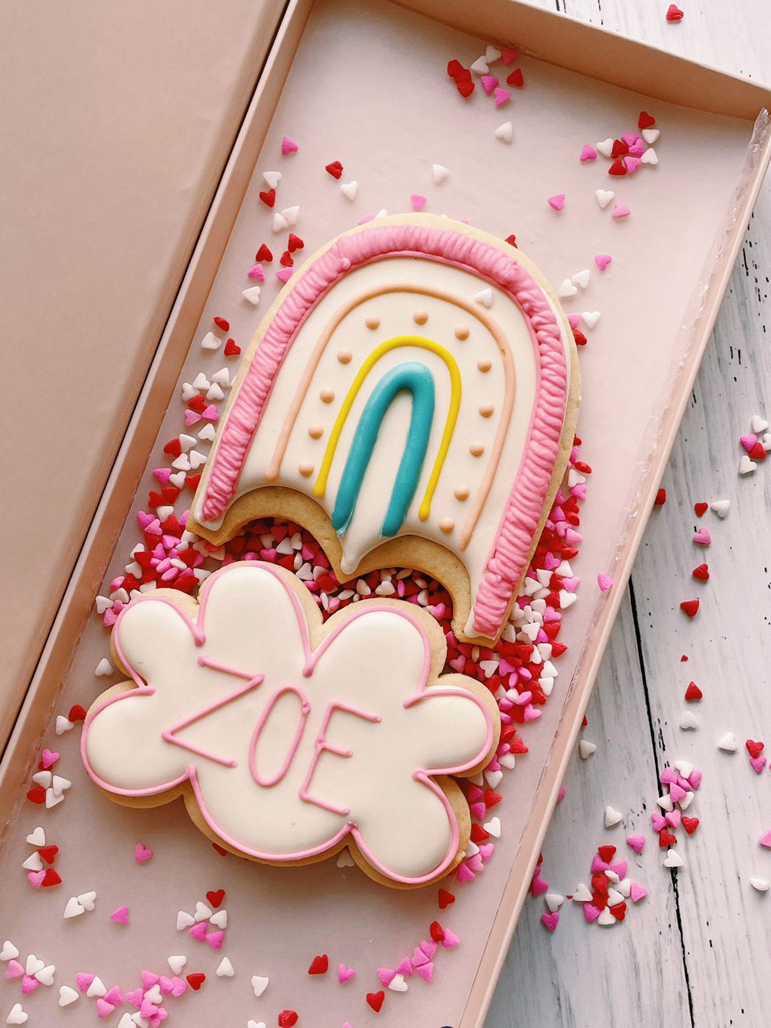 Taste the Rainbow! | Colourful Custom Cookie Gifts for Family  - Sugar Rush By Steph