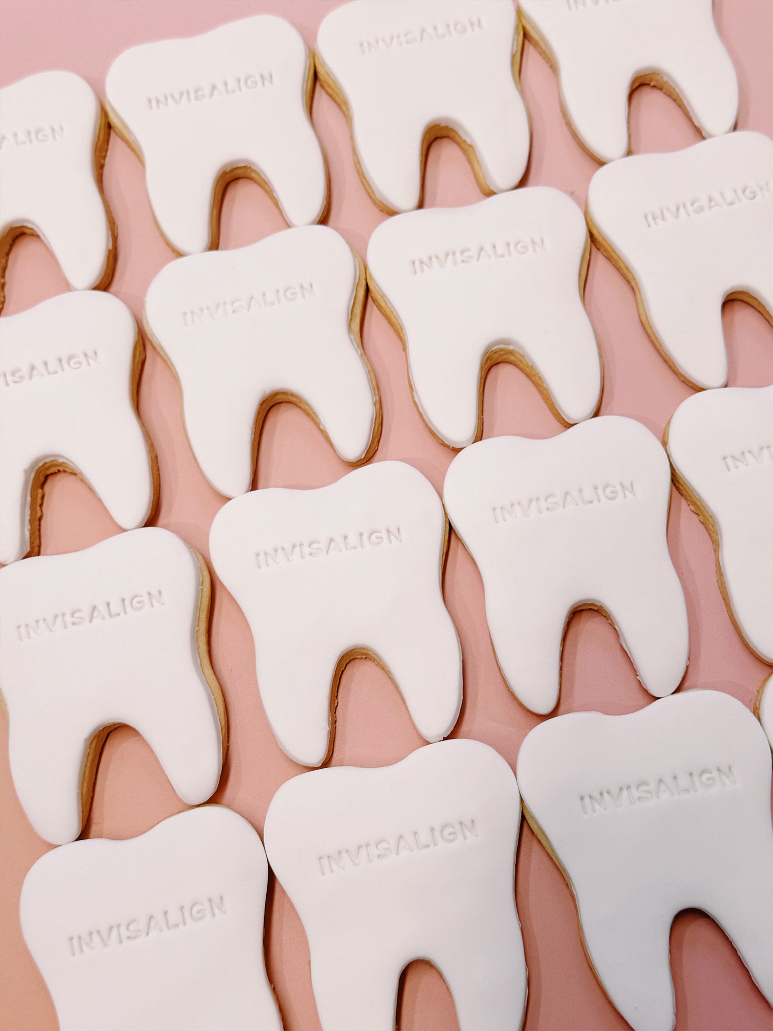 Custom Personalised Tooth Shaped Cookies | Sugar Rush by Steph Australian Cookie Box Delivery