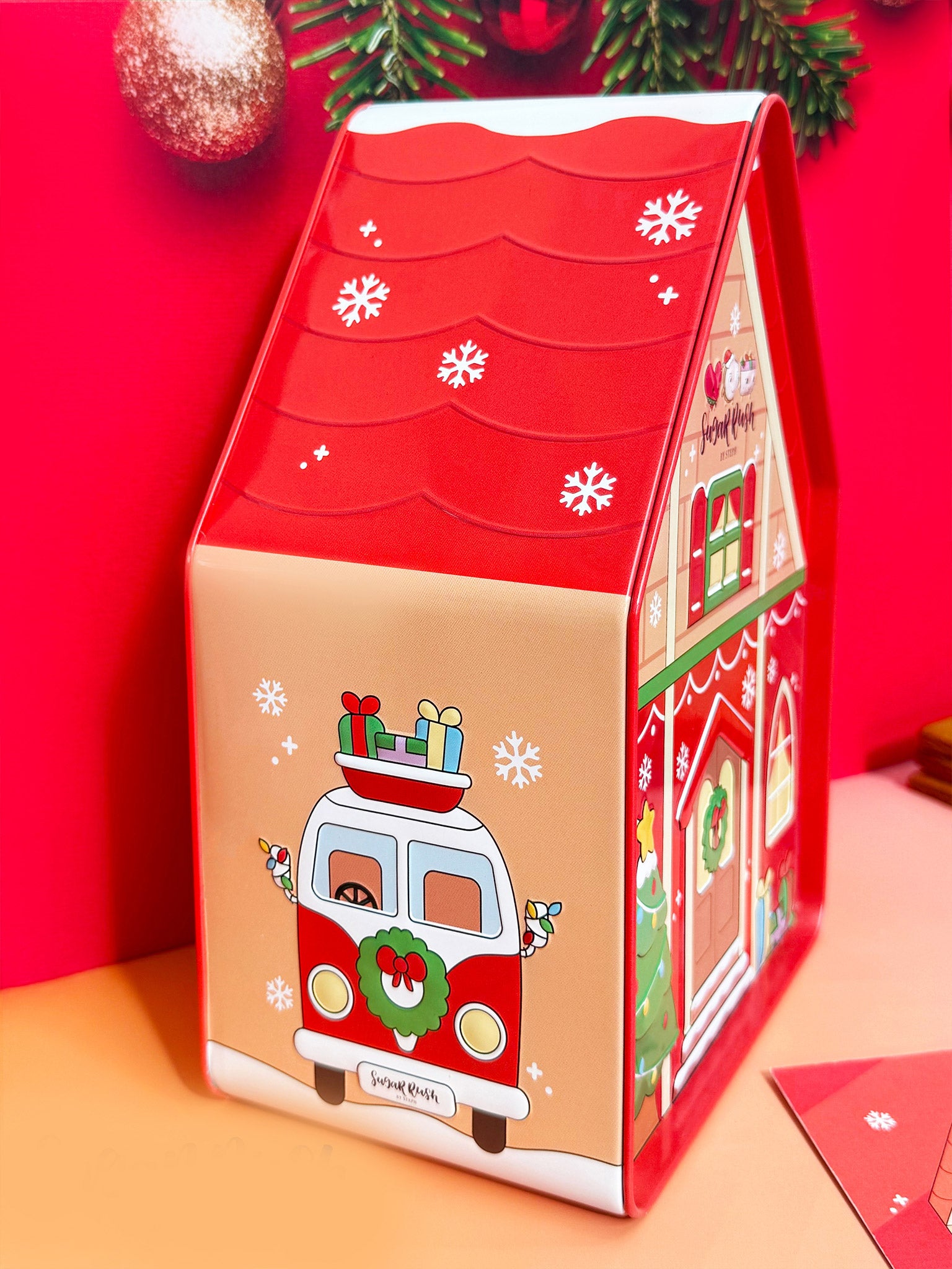 Gingerbread House DIY Cookies Fun Christmas Activity for Family - Sugar Rush by Steph | Christmas Cookie Tin Kids Christmas Activities