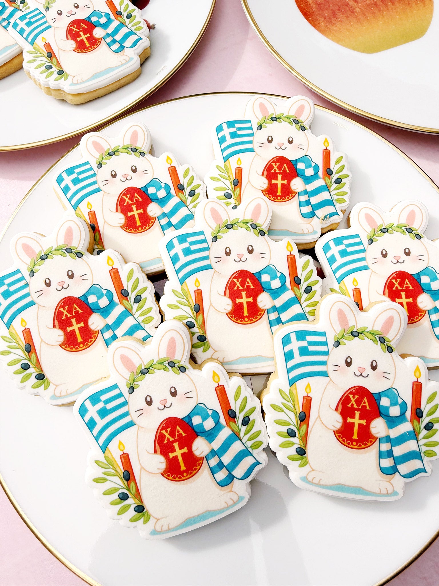 The Pascha Bunny | Greek Orthodox Themed Easter Cookie Box Melbourne