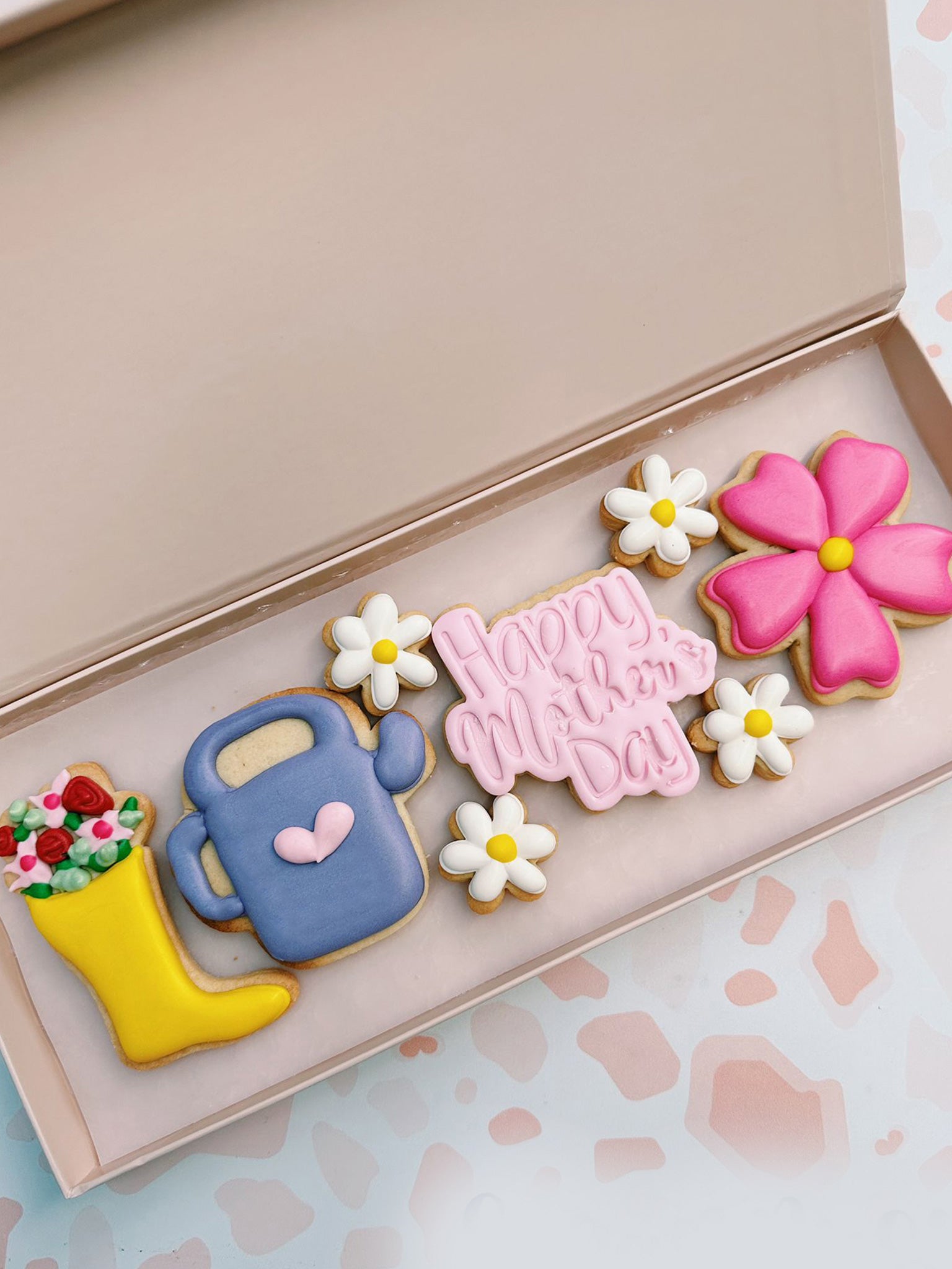 Mother's Day Gardening Cookies | Bespoke Royal Icing Flower Cookies - Sugar Rush by Steph