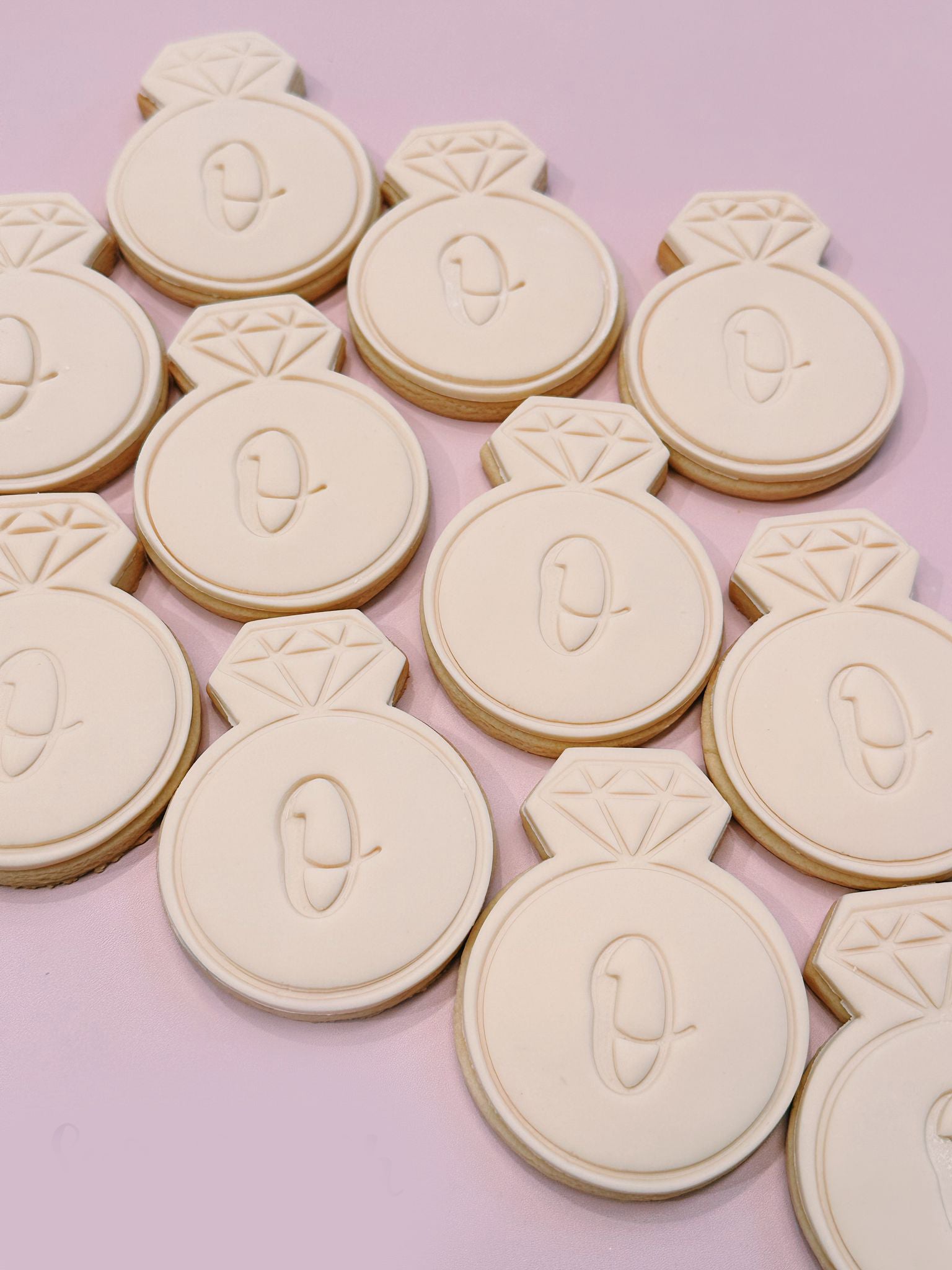 Put A Ring On It! | Customised Cookies for Engagement Parties - Sugar Rush by Steph
