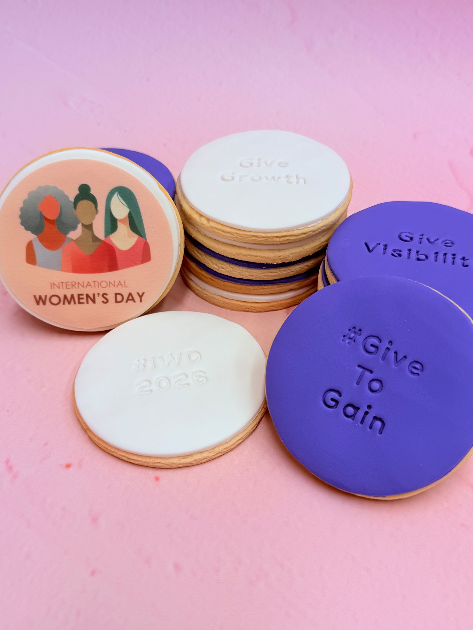 International Women's Day Cookies Australia 2026 | Women's Appreciation Gift Box - Sugar Rush by Steph Cookie Box Delivery Australia