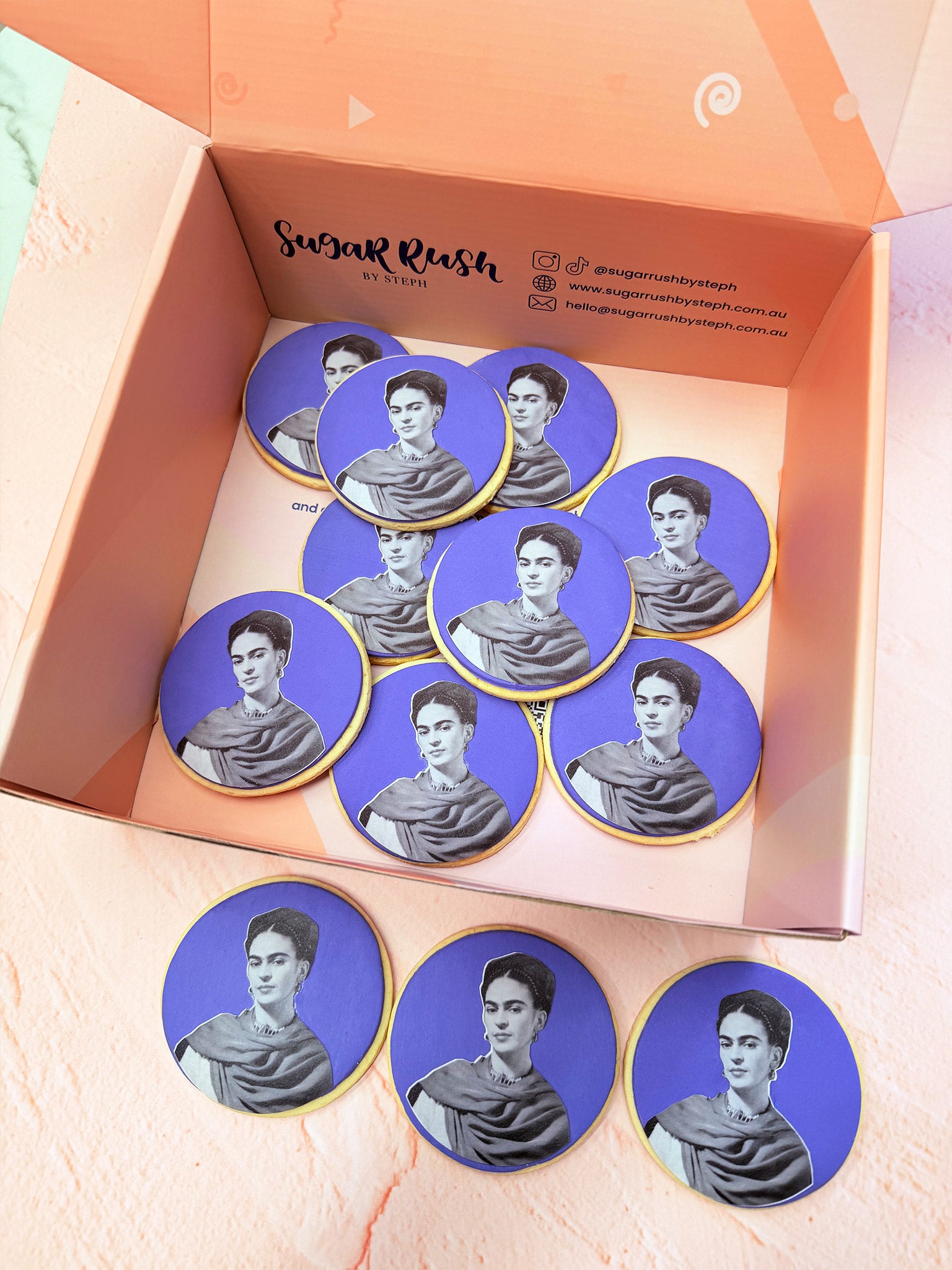 Icons of Impact | International Women’s Day Cookie Box In Australia - Sugar Rush by Steph IWD 2027 Famous Women Cookies