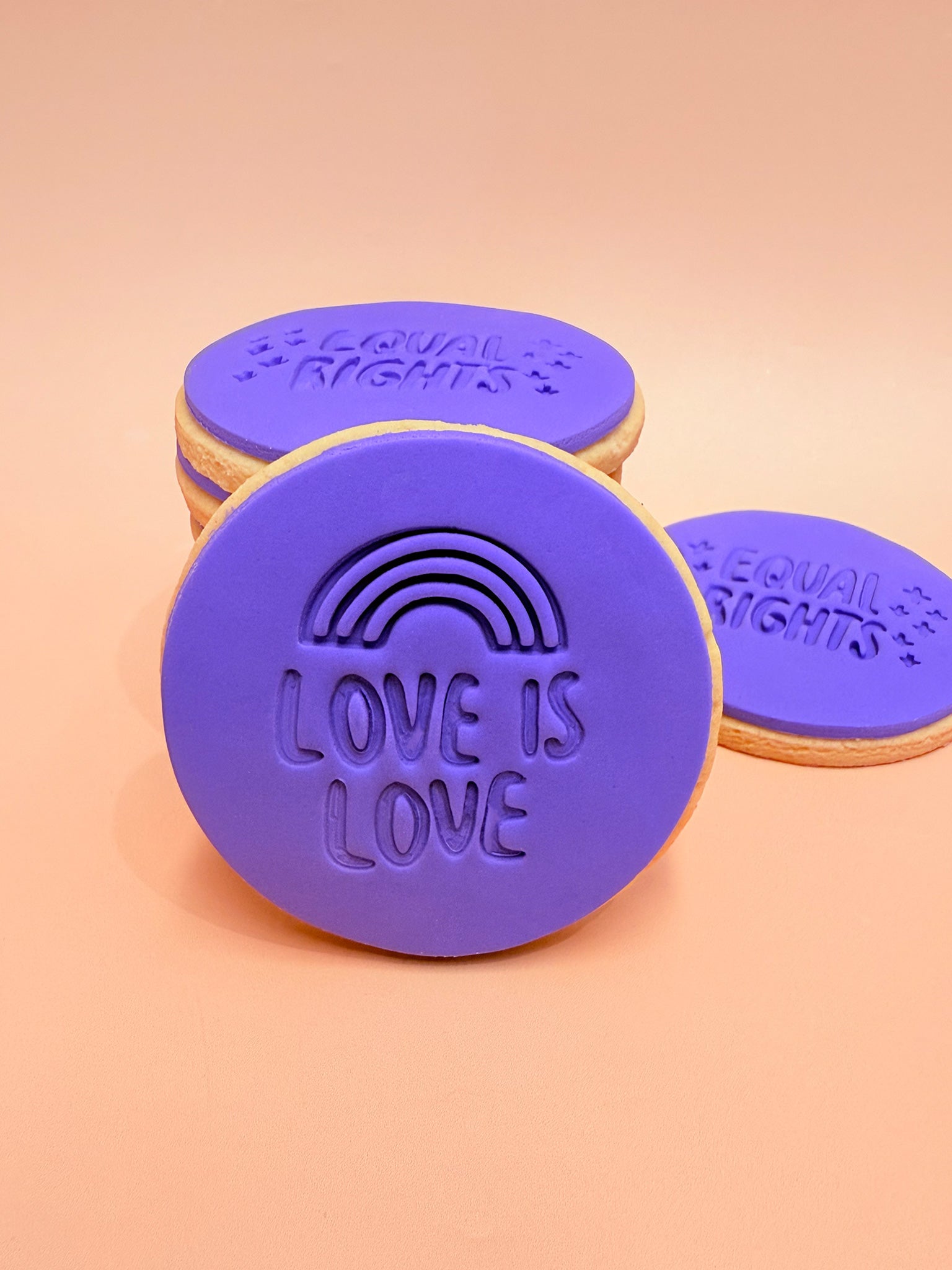 Love Is Love | LGBTQ+ Wear It Purple Cookie Box Australia - Pride Themed Cookies Sugar Rush by Steph Australia