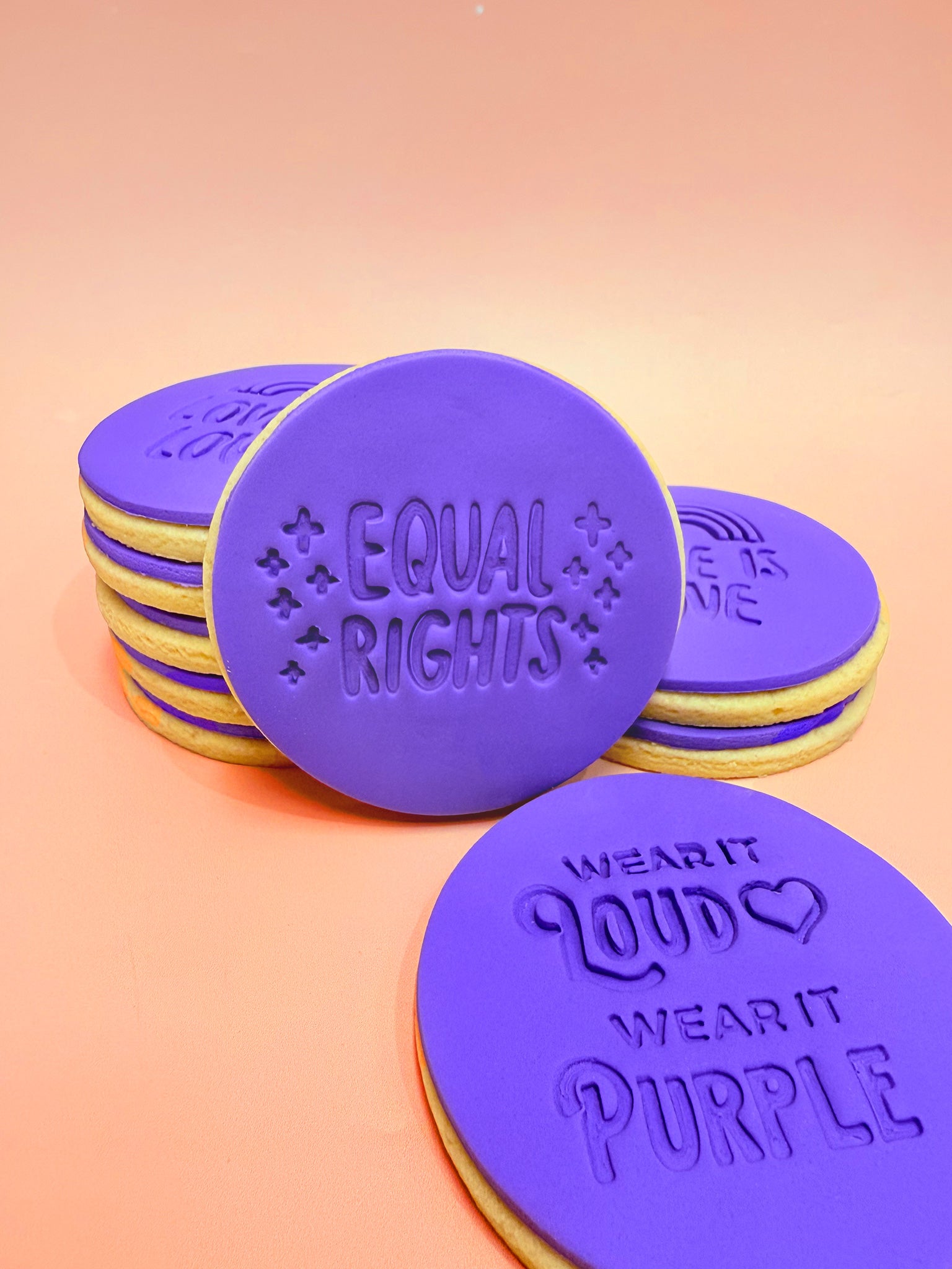 Love Is Love | LGBTQ+ Wear It Purple Cookie Box Australia - Pride Themed Cookies Sugar Rush by Steph Australia