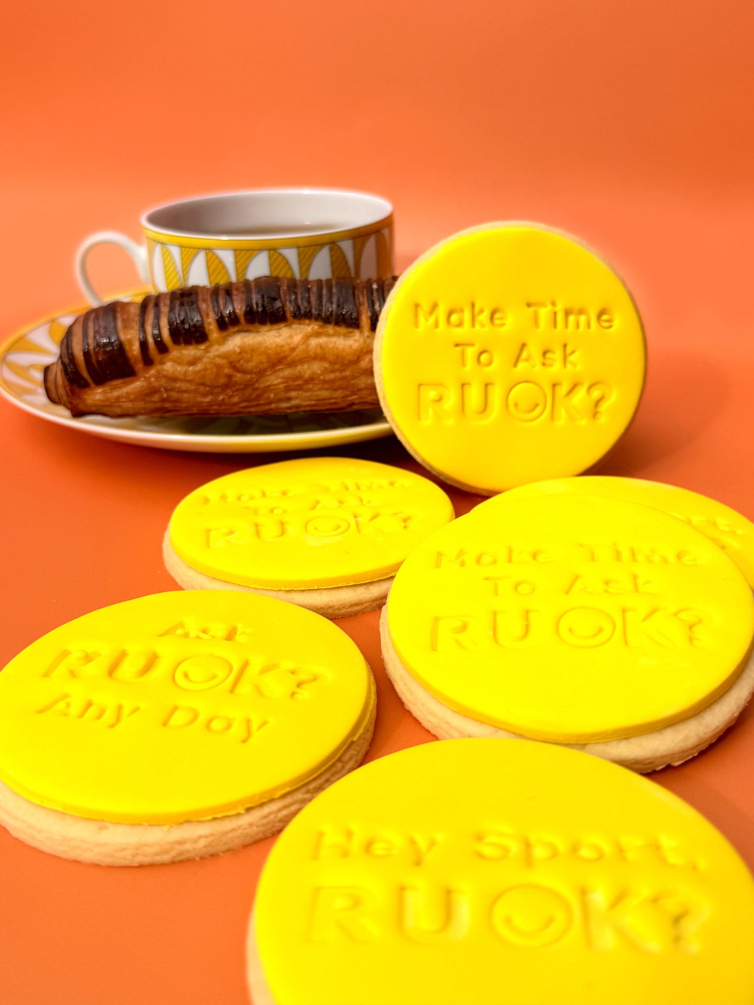 Make Time To Ask: R U OK? Any Day | R U OK? Cookie Box For 2026 Australia