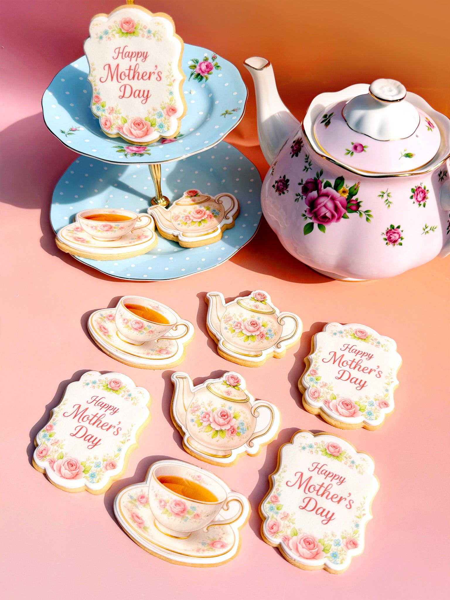 Mother's Day Tea & Biscuits Set | Best Mother's Day Cookie Box In Australia