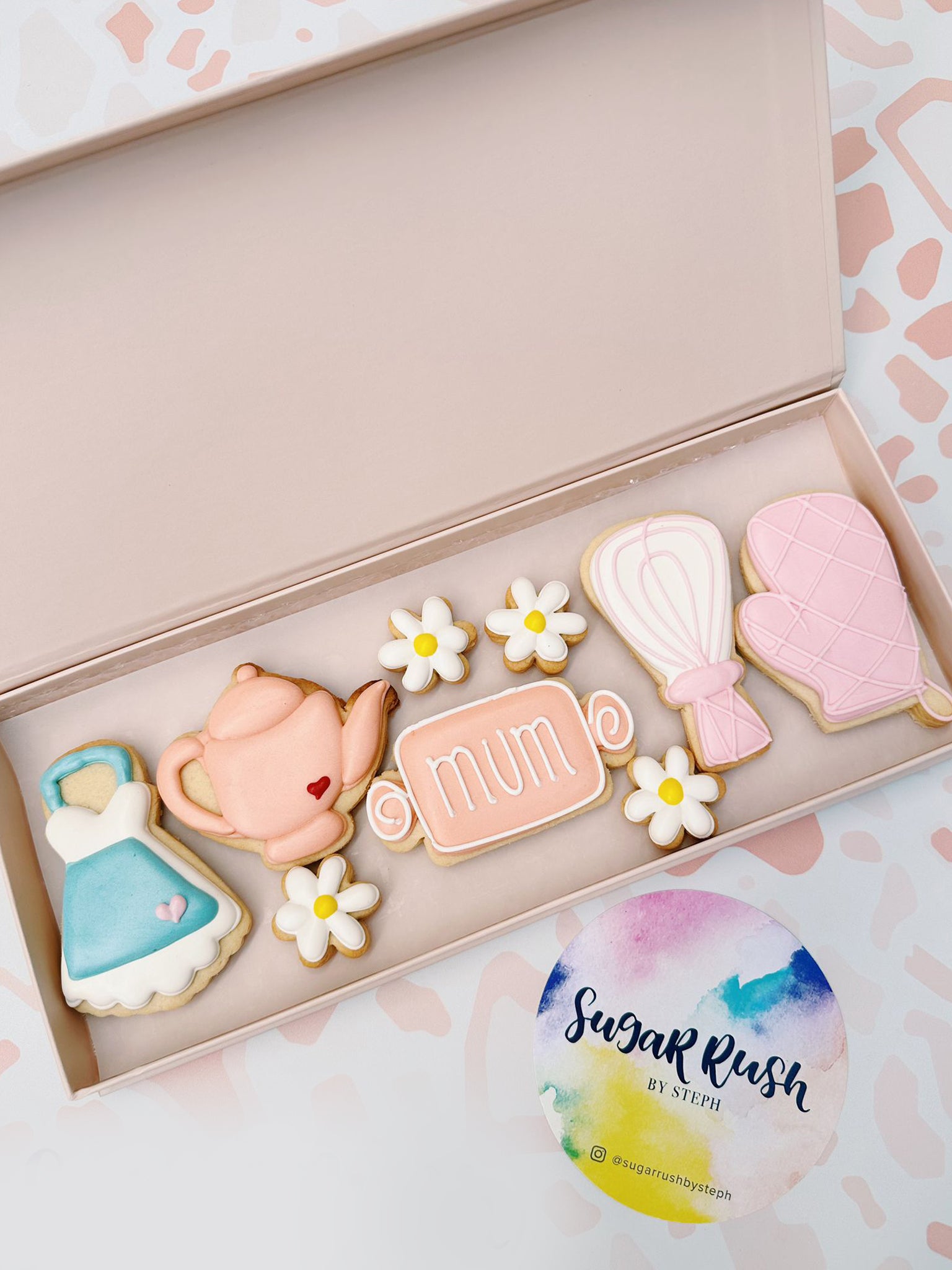 Baked With Love Mother's Day Kitchen Cookies - Sugar Rush by Steph