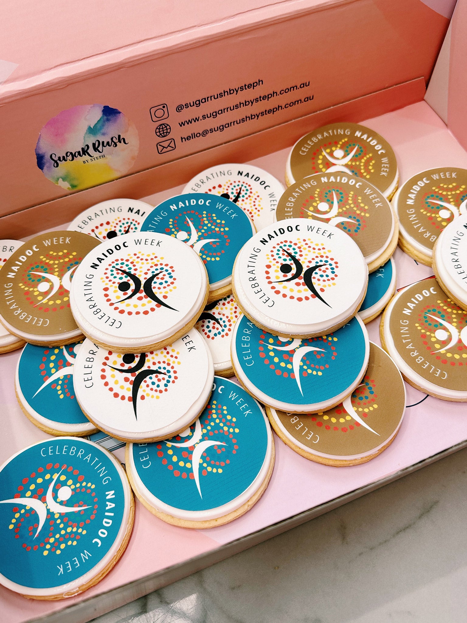 NAIDOC Week Cookies 2025 | Native Australian Aborigines Celebration Cookies