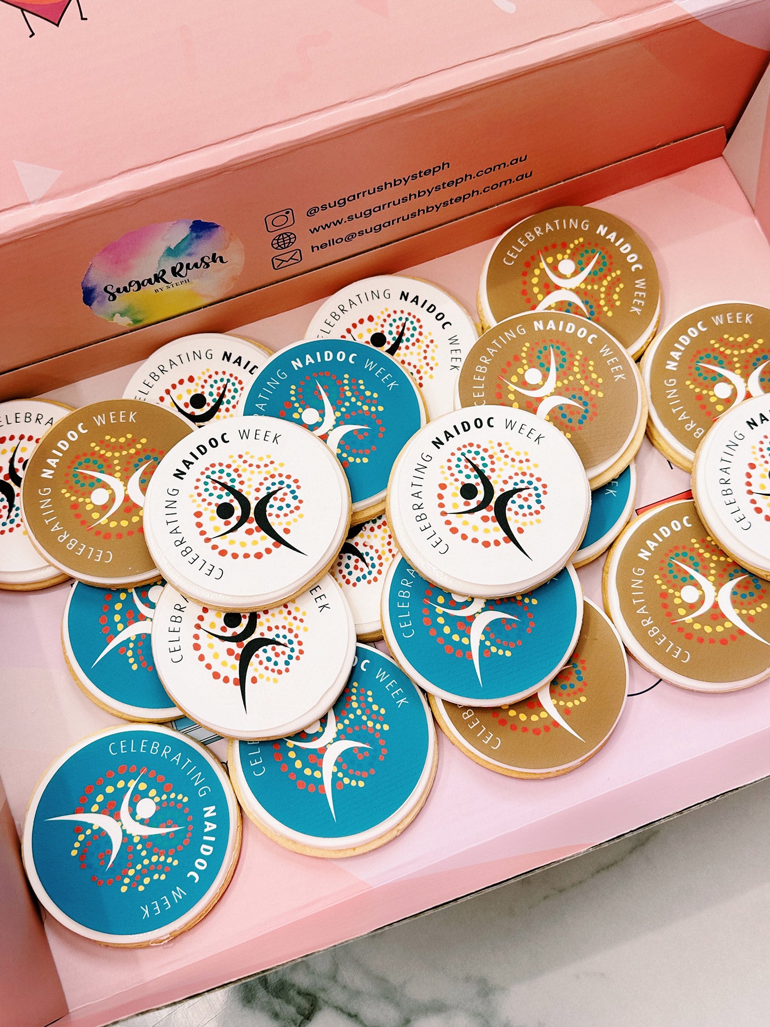 NAIDOC Week Cookies 2025 | Native Australian Aborigines Celebration Cookies