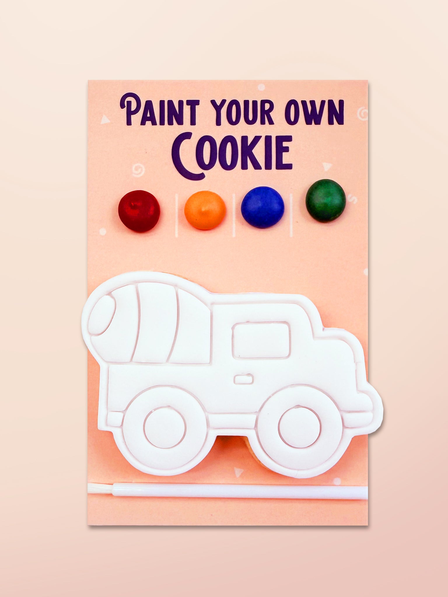 Paint Your Own Construction Cookies | DIY Cookies Box for Kids - Sugar Rush by Steph Cookie Box Australia Delivery