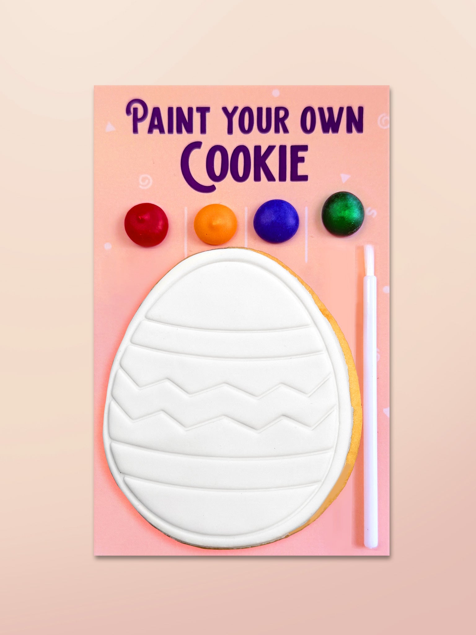 Paint Your Own Easter Cookies | Easter School Holiday Cookie Decorating Set