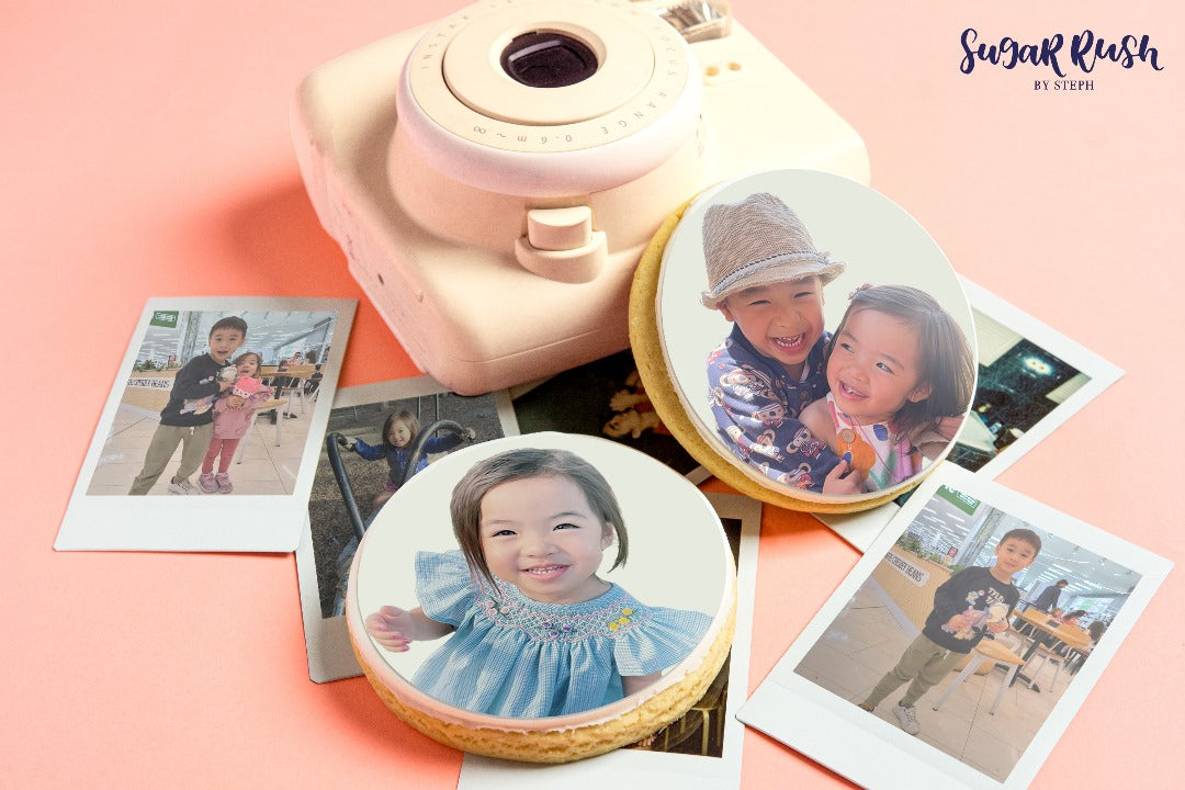 Personalised Photo Cookies | Buy Custom Cookie Box for Events Online- Sugar Rush by Steph