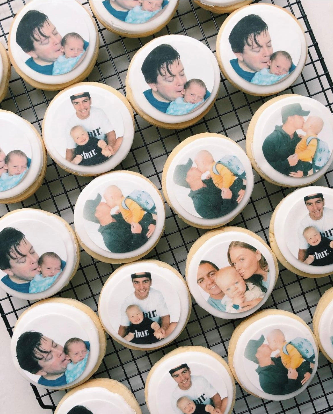 Personalised Photo Biscuits Baked In Melbourne Near Me | Sugar Rush by Steph Sugar Rush by Steph