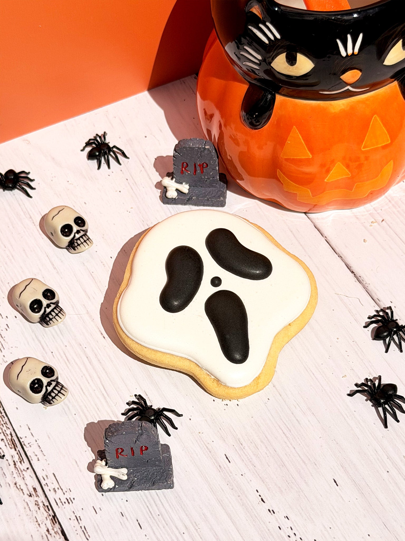 Scream Halloween Cookies | Scary Royal Icing Cookies For Halloween Events