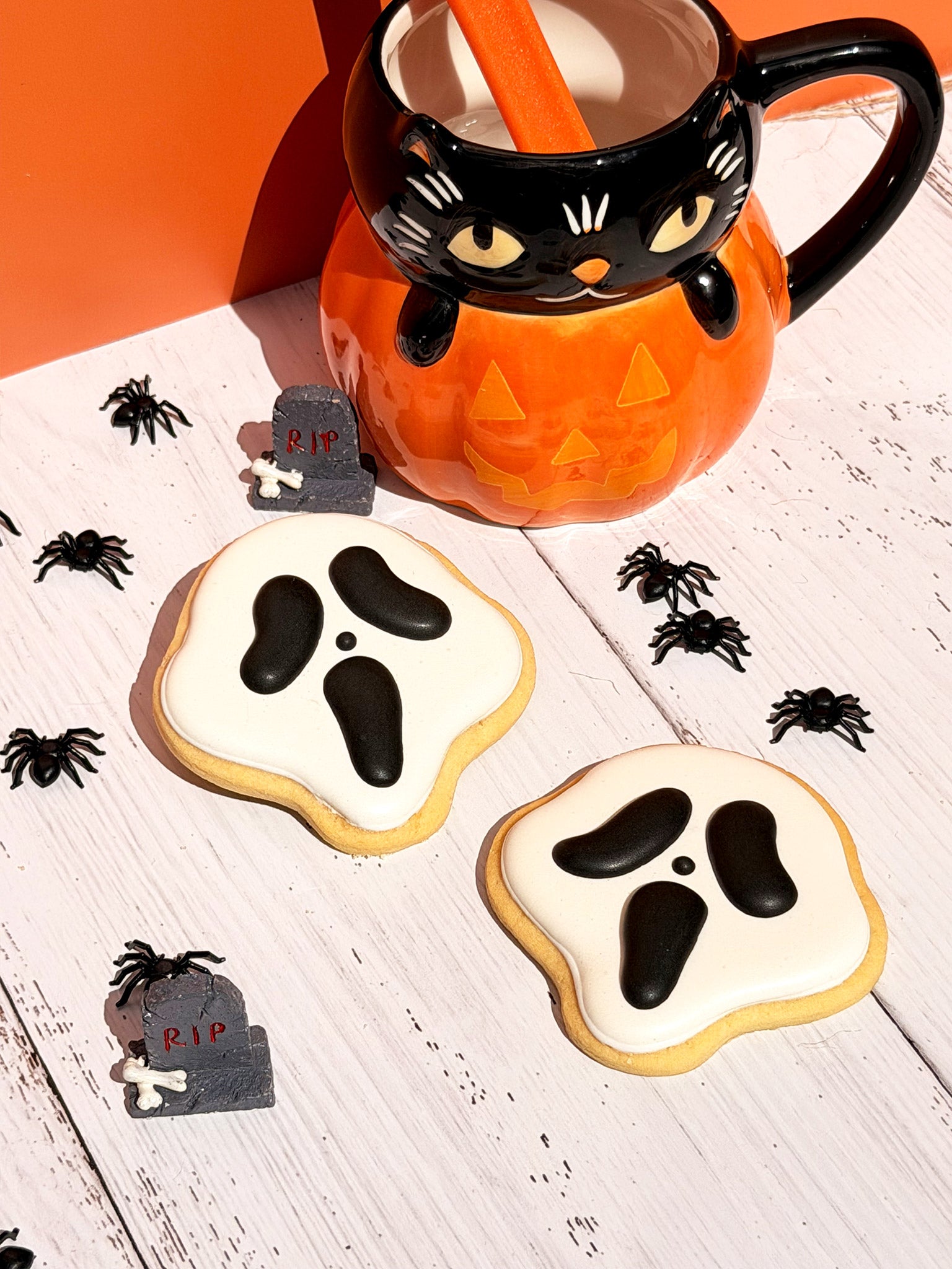 Scream Halloween Cookies | Scary Royal Icing Cookies For Halloween Events
