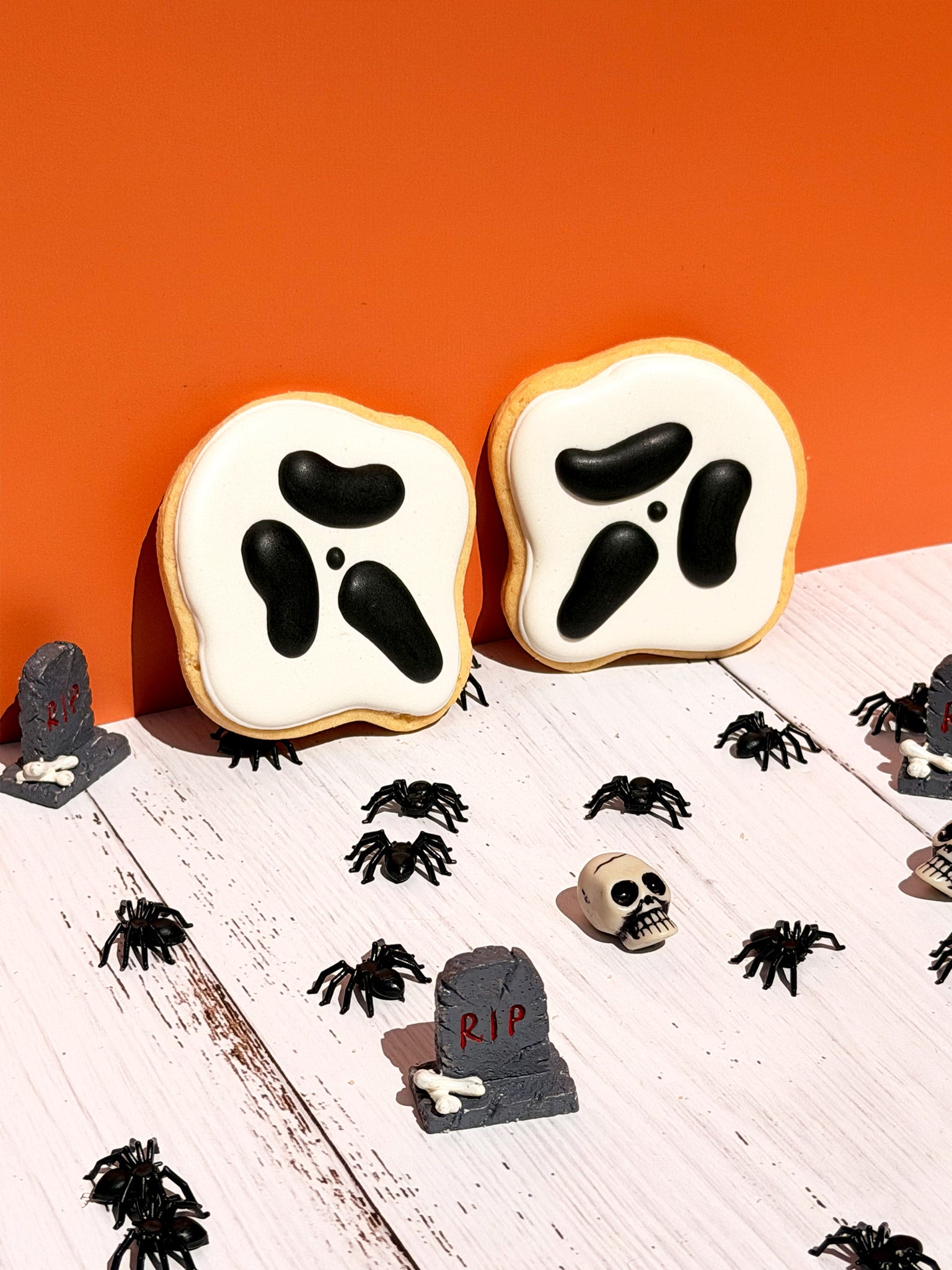 Scream Halloween Cookies | Scary Royal Icing Cookies For Halloween Events