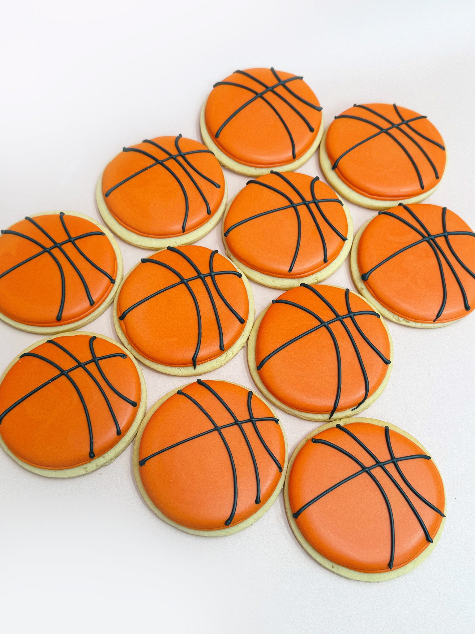 Shooting Hoops | Royal Icing Basketball Cookie Box for Sports Fans