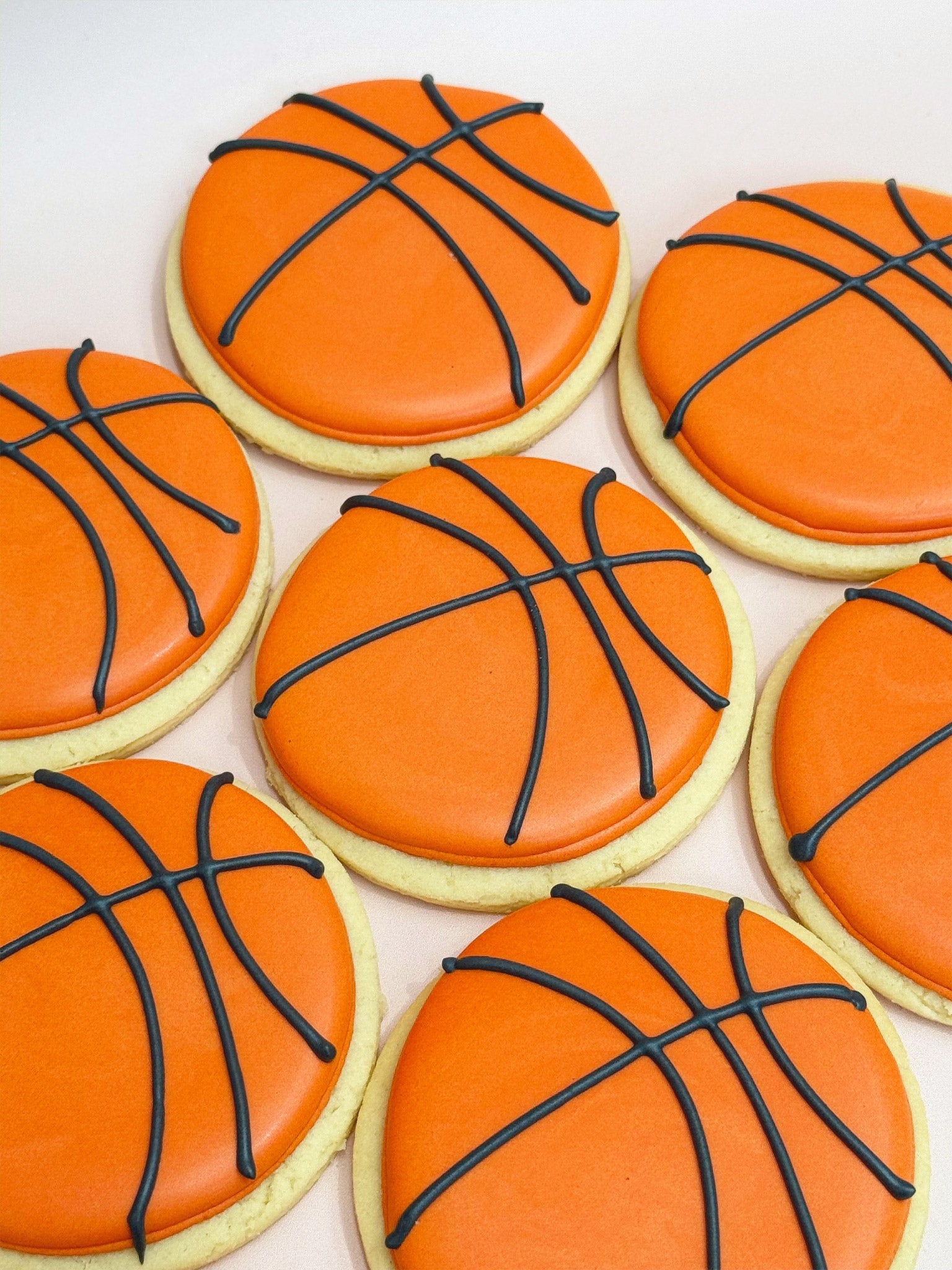 Shooting Hoops | Royal Icing Basketball Cookie Box for Sports Fans