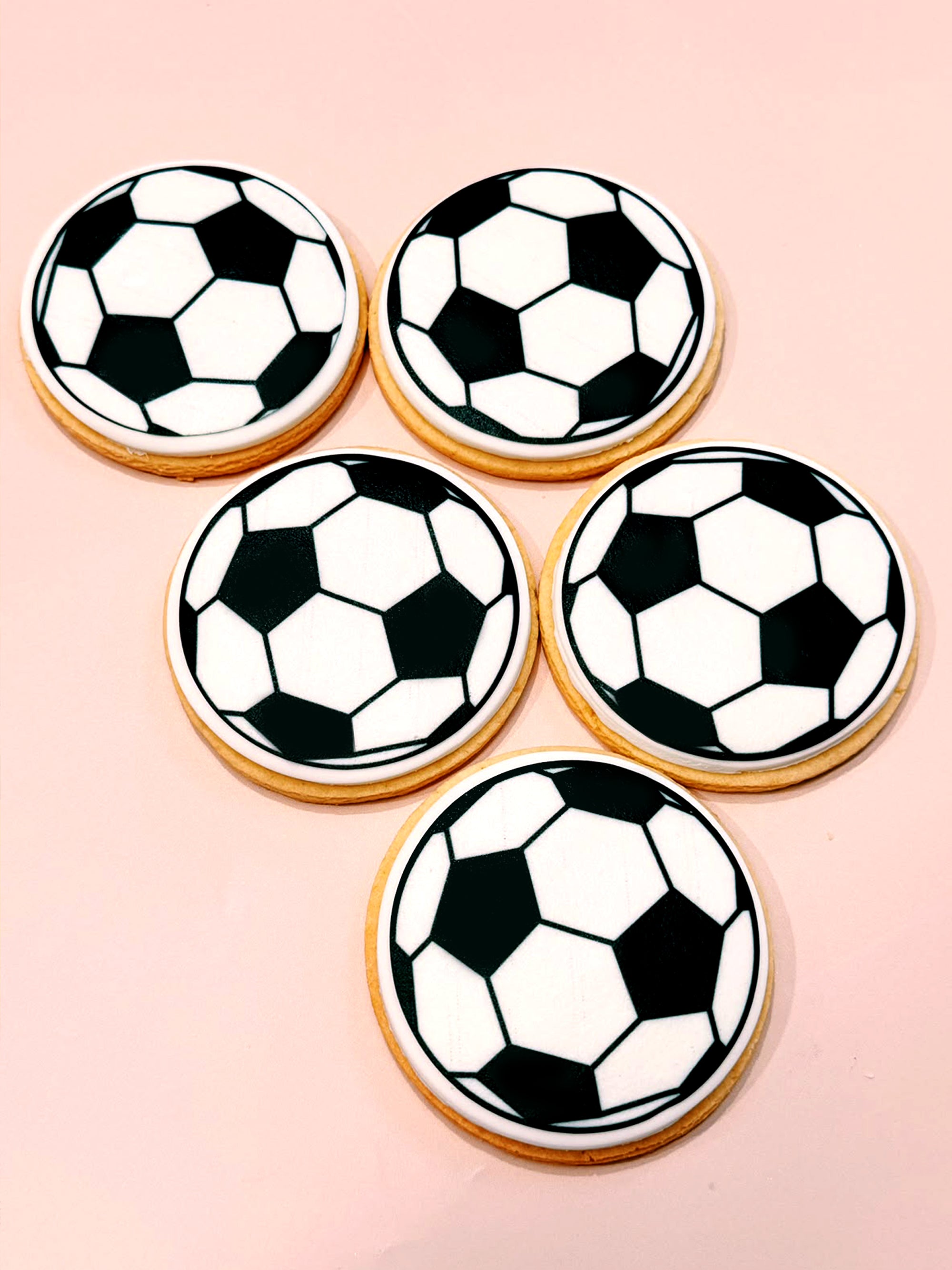 Soccer Cookies | Football Theme Cookie Box For Sports Events & Parties