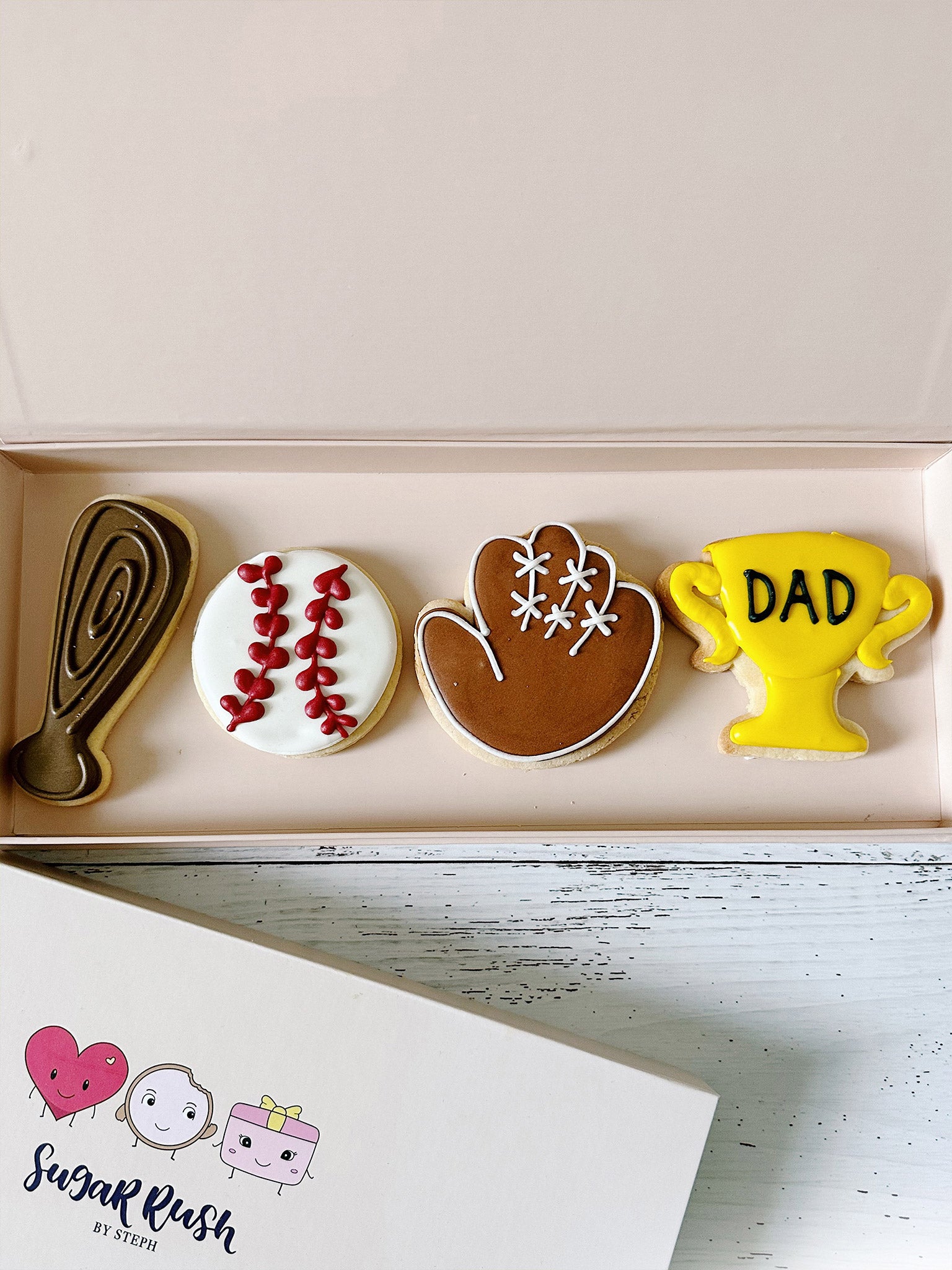 Dad's Cricket Craze | Best Sports Cricket Cookies for Father's Day - Sugar Rush by Steph