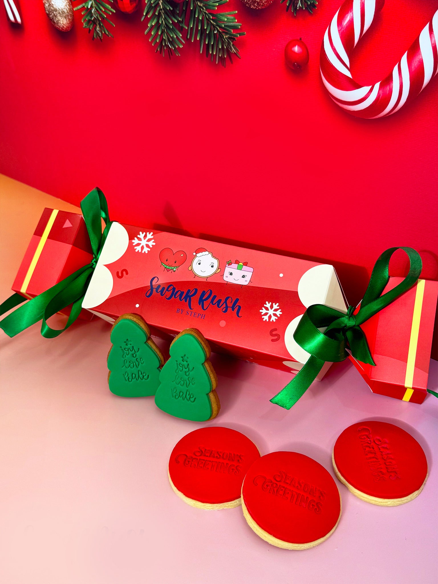 Personalised Christmas Bon Bons | Best Christmas Cookie Luxury Gift Set Ideas 2025