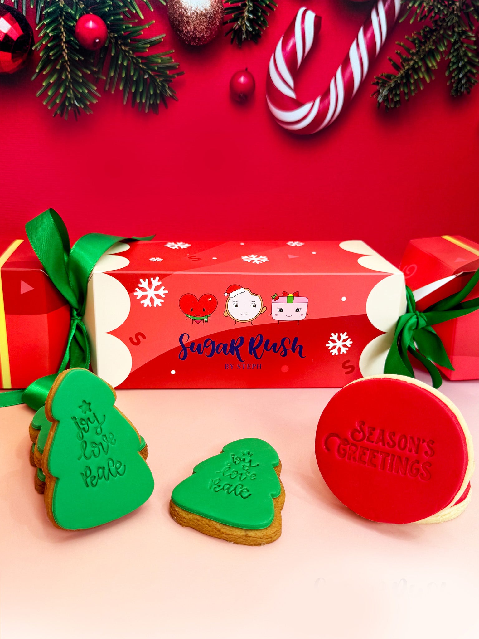 Personalised Christmas Bon Bons | Best Christmas Cookie Luxury Gift Set Ideas 2025